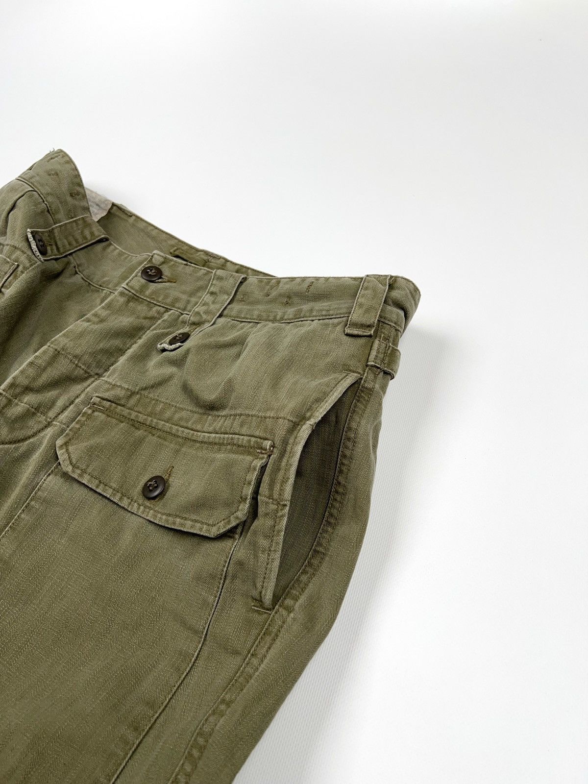 Polo Ralph Lauren Polo Ralph Lauren Military Cargo Vintage Combat Pants Battle Size US 33 - 14 Thumbnail