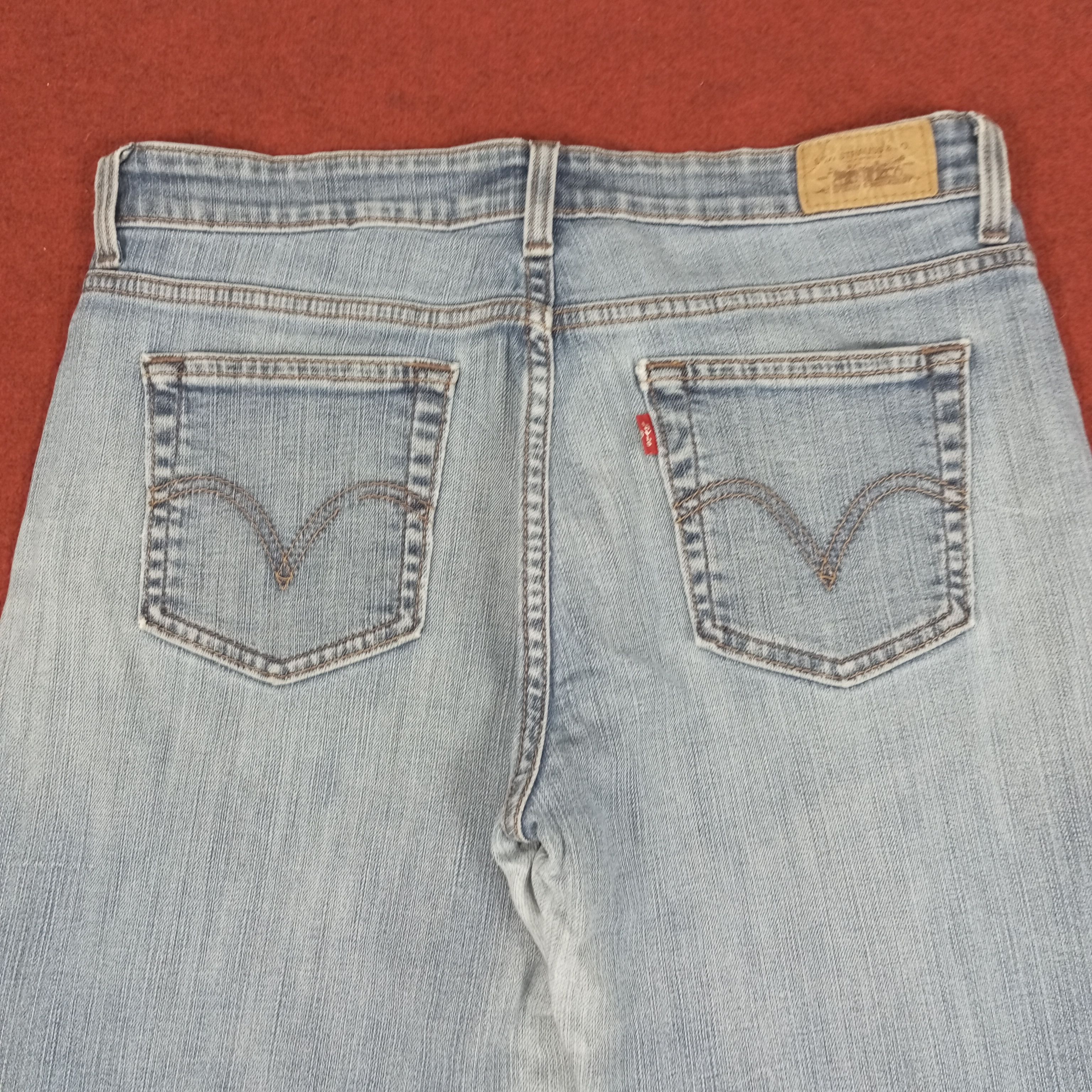 Levi's × Vintage Levis Streetwear Style Boot Cut Distressed Jeans Size 32" / US 10 / IT 46 - 5 Thumbnail