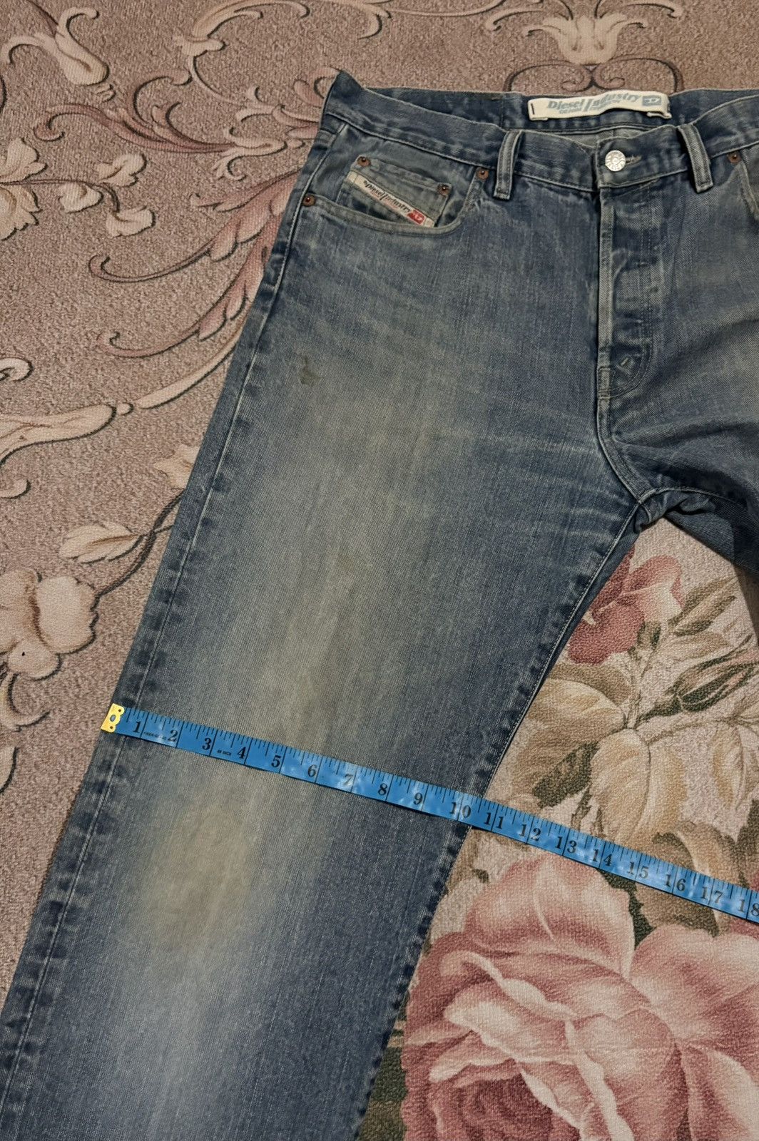 Diesel Vintage DIESEL Distressed Denim Size US 36 / EU 52 - 22 Thumbnail