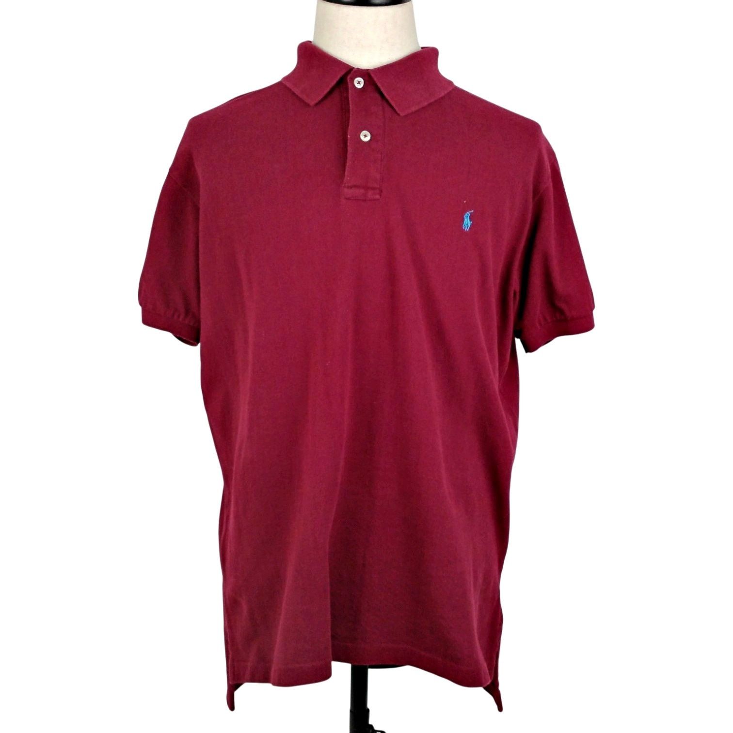 Polo Ralph Lauren Polo Ralph Lauren Lot 3 Mens LRG Cotton Short Sleeve Polos Size US L / EU 52-54 / 3 - 4 Thumbnail
