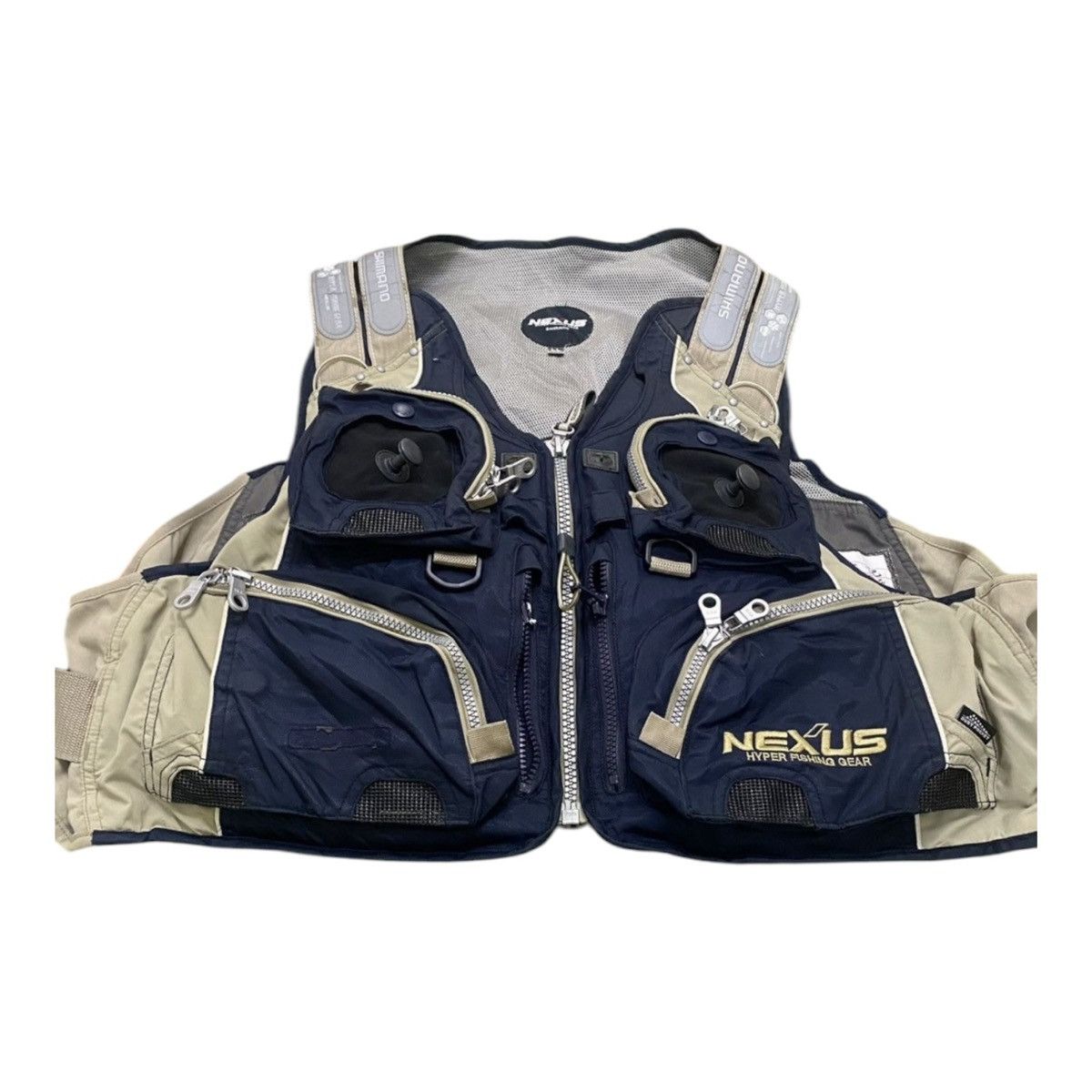 Goretex × Japanese Brand Nexus Shimano Tactical Utility Multi Pocket Vest Fishing Size US XL / EU 56 / 4 - 3 Thumbnail