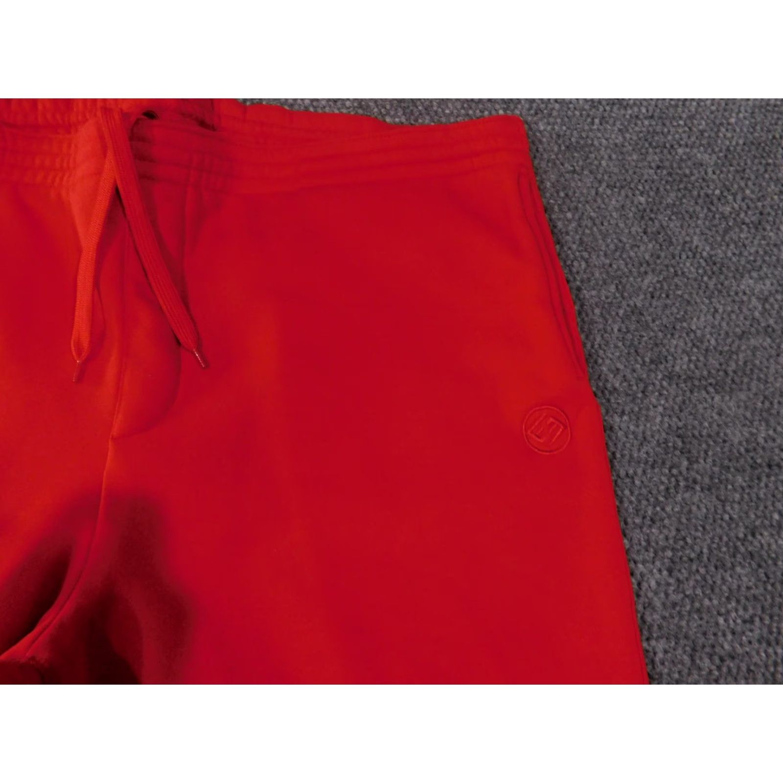 Enyce Enyce Pants Mens 5XL Red Polyester Joggers Sweatpants Elastic Waist Drawstring Pants 100% Polyester Elastic Waist Pockets Inseam 32 in Size US 39 - 5 Thumbnail