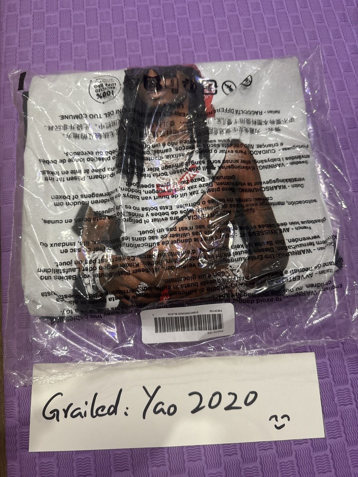Supreme Supreme playboi Carti Tee Size US L / EU 52-54 / 3 - 1 Thumbnail