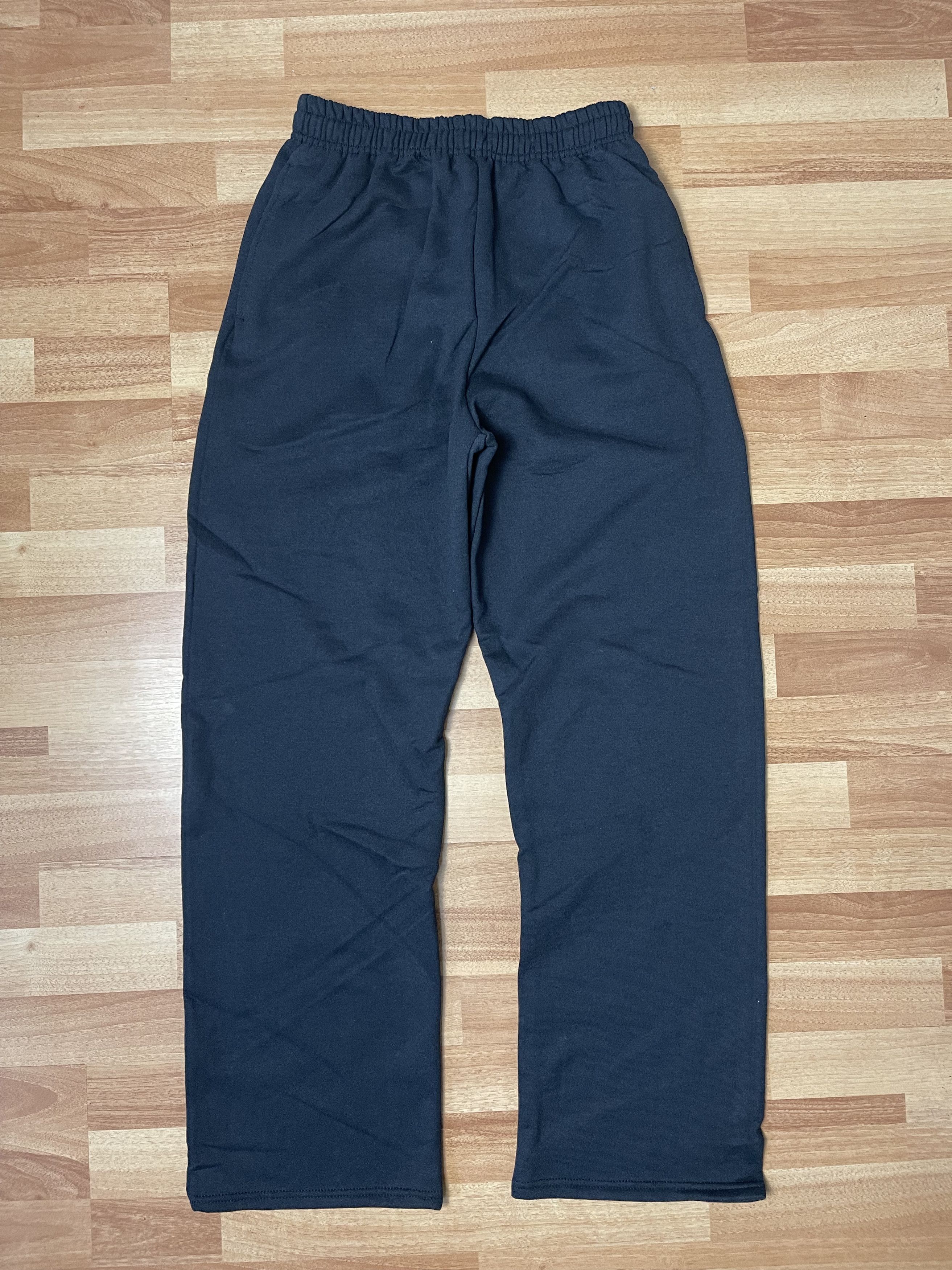 Vintage Black Baggy Sweatpants Y2k Vintage Style Fit Size US 34 / EU 50 - 3 Thumbnail