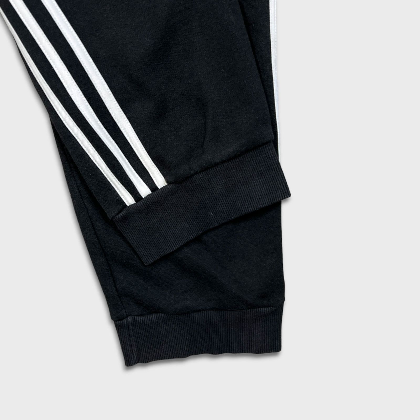 Adidas × Vintage Adidas Sweatpants Large Striped Spell Out Gym Fleece Jogger Size US 34 / EU 50 - 6 Thumbnail