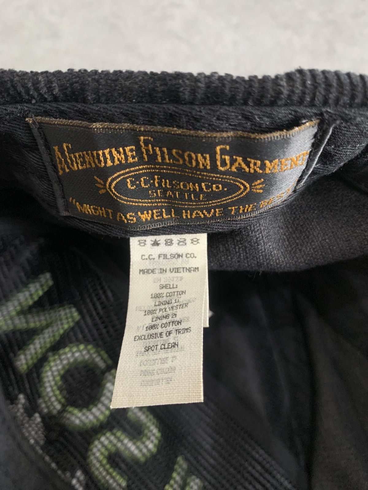 Filson Vintage corduroy hat FILSON Size ONE SIZE - 4 Thumbnail