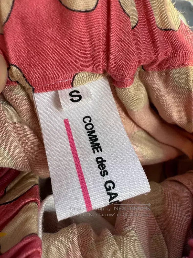 Comme des Garcons Comme Des Garcons size S Pink Polka Dot Skirt Size 23" - 5 Thumbnail
