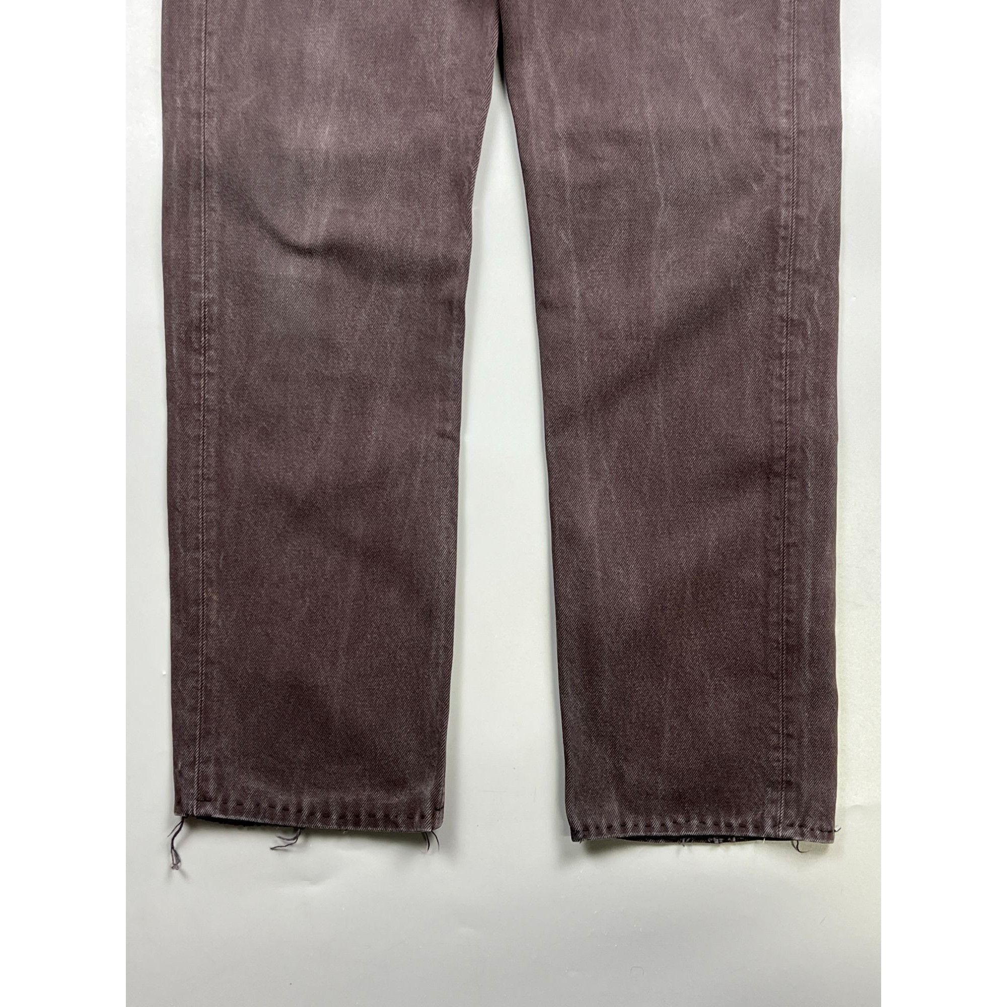 Levi's Levi’s 501 Made in USA Brown Denim Jeans Pants (Y0938) Size US 29 - 2 Thumbnail