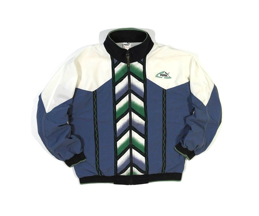 Puma Puma Vintage Zip Jacket Mens Sz S Size US S / EU 44-46 / 1 - 1 Thumbnail