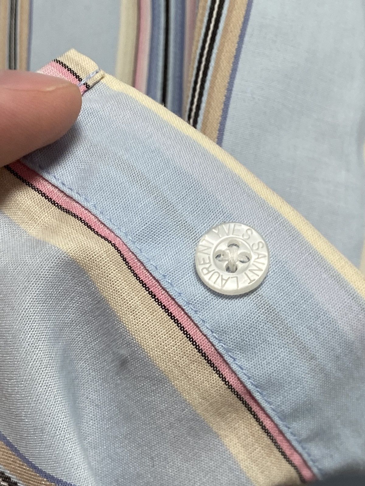 Yves Saint Laurent Yves Saint Laurent button up Size US M / EU 48-50 / 2 - 7 Thumbnail