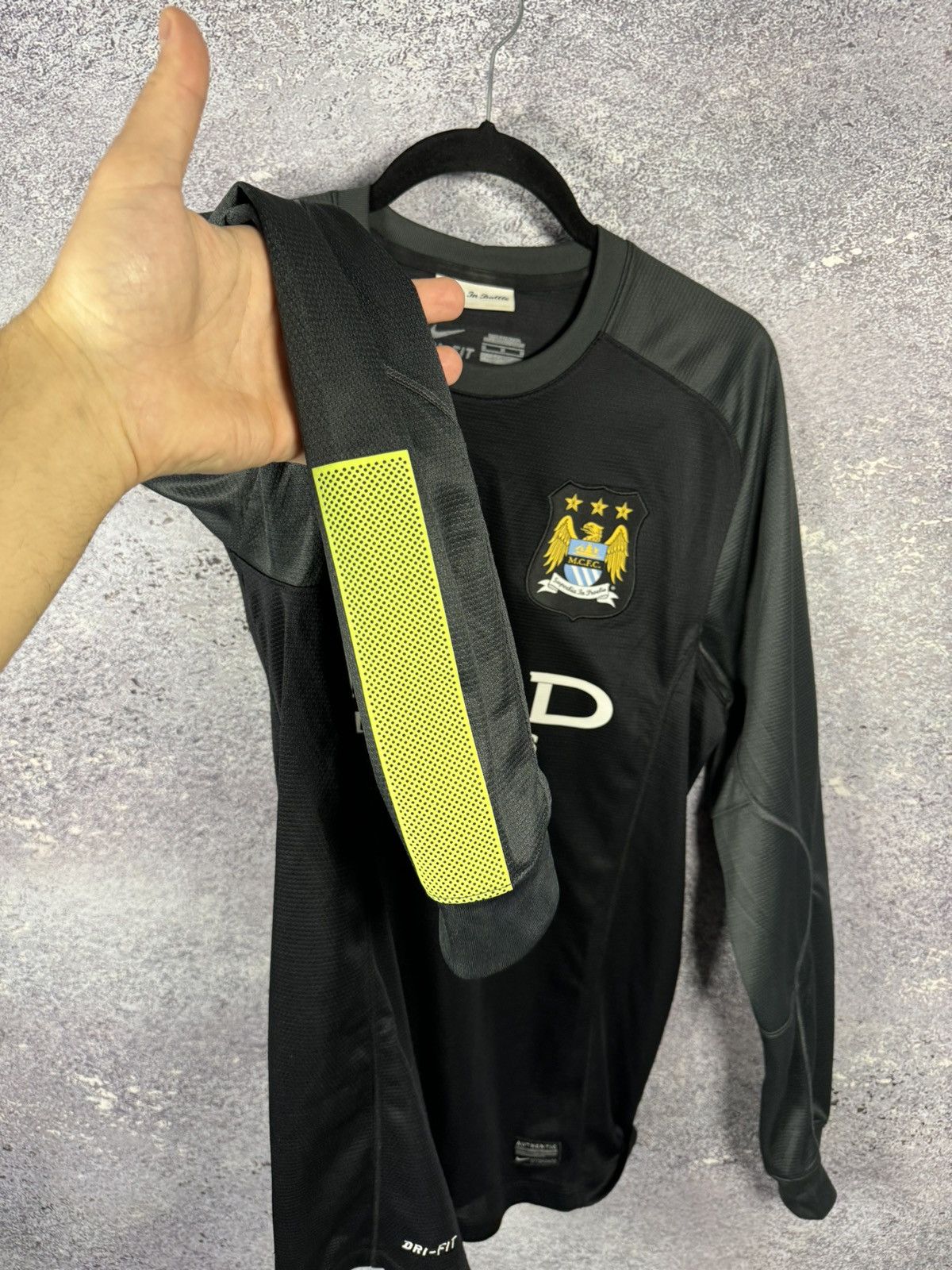 Nike × Vintage Vintage Manchester City 2013/14 GK Nike Soccer Jersey M sz Size US M / EU 48-50 / 2 - 13 Thumbnail