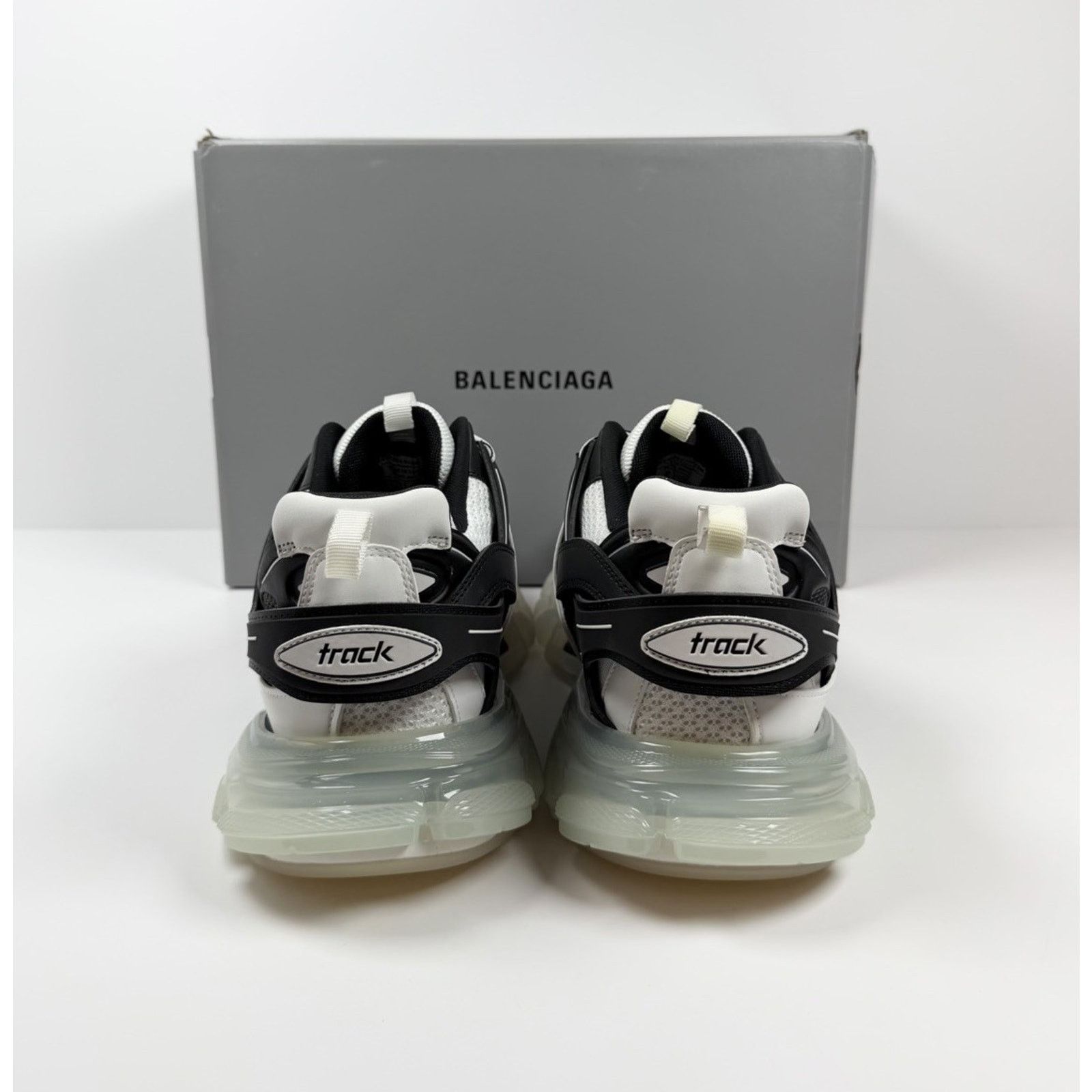 Balenciaga Size 47EU/14US - Balenciaga Track Black White Sneakers NEW Size US 14 / EU 47 - 3 Thumbnail