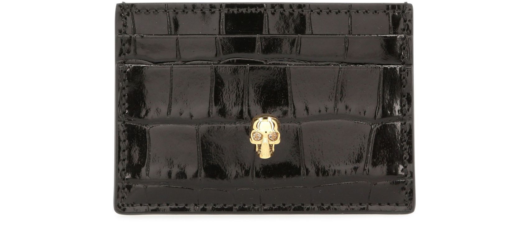 Alexander McQueen o1y0325 Size: OS / Wallet in Black Size ONE SIZE - 1 Thumbnail