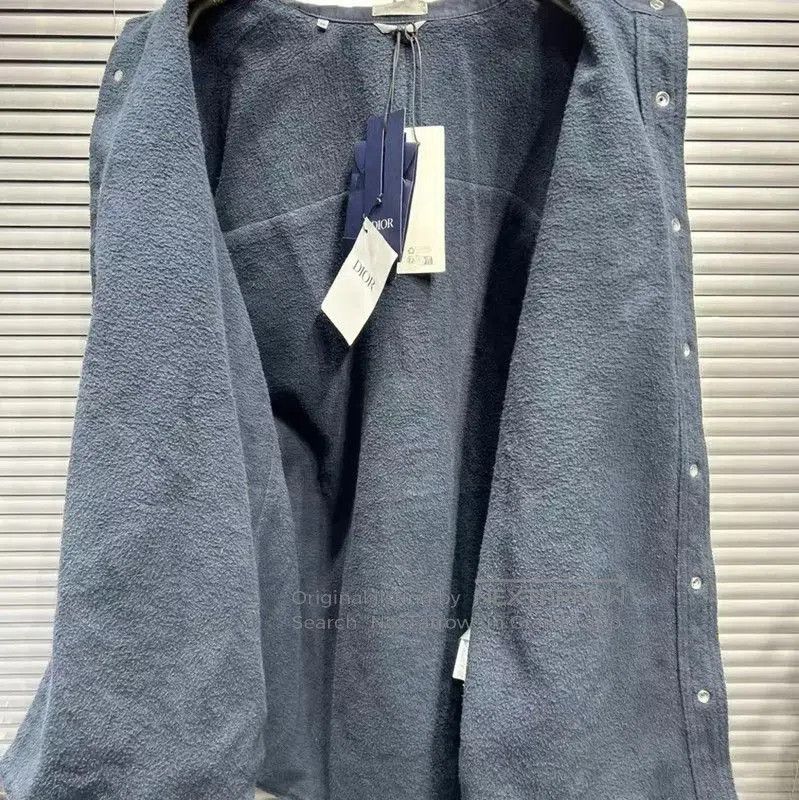 Other Dior Blue Cotton Spring Autumn Men's Coat . Size US M / EU 48-50 / 2 - 4 Thumbnail