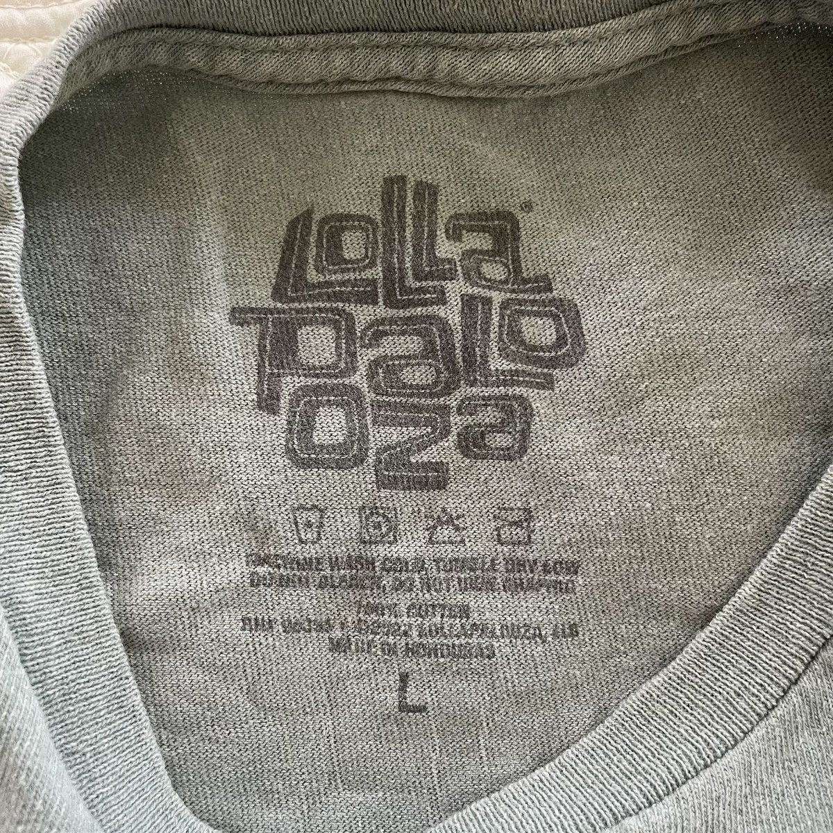 Other Lollapalooza 2022 Green Tee Size US L / EU 52-54 / 3 - 3 Thumbnail