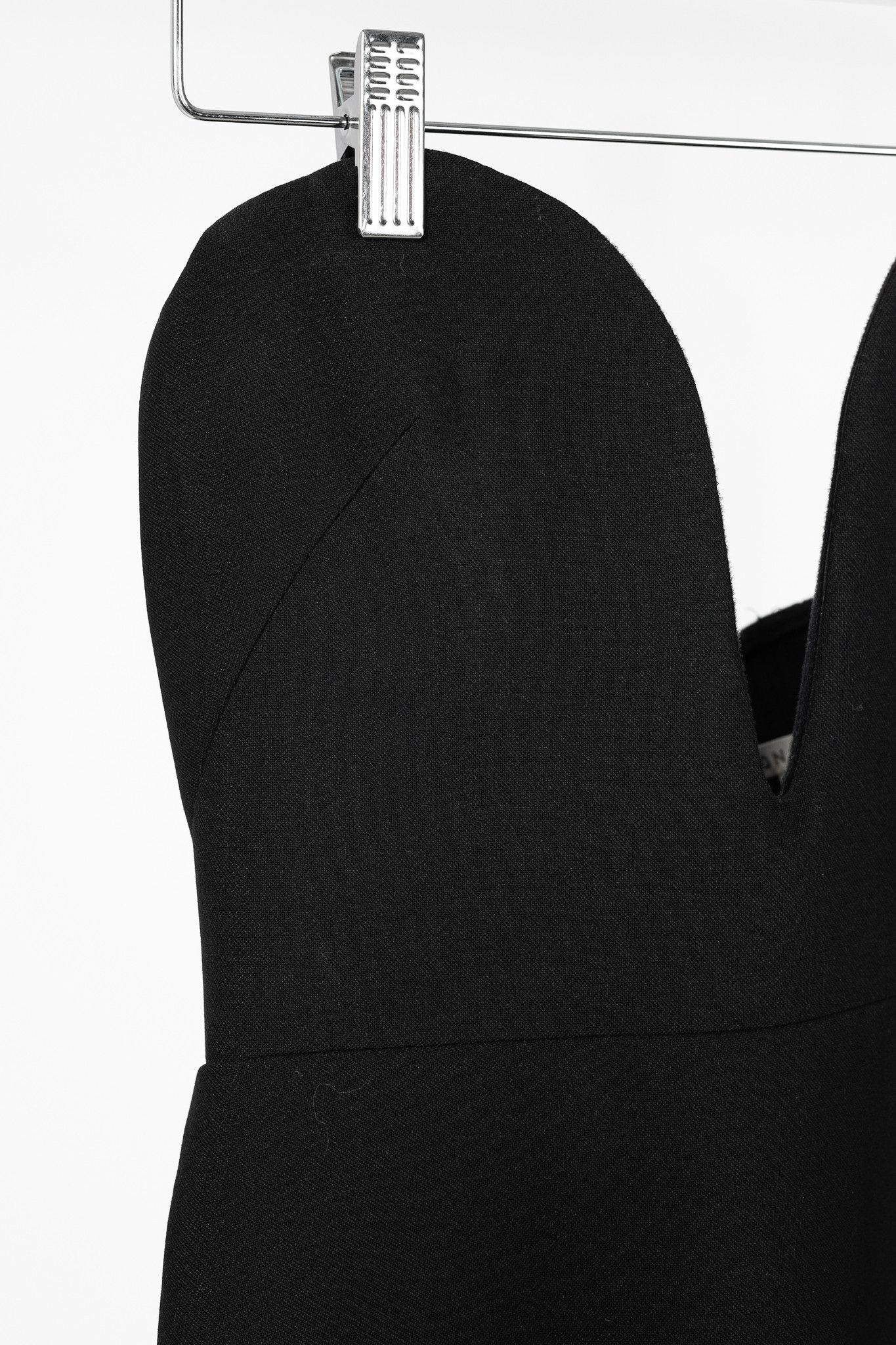Veronica Beard Veronica Beard Colebrook Black Strapless Crepe Midi Dres Size XS / US 0-2 / IT 36-38 - 5 Thumbnail