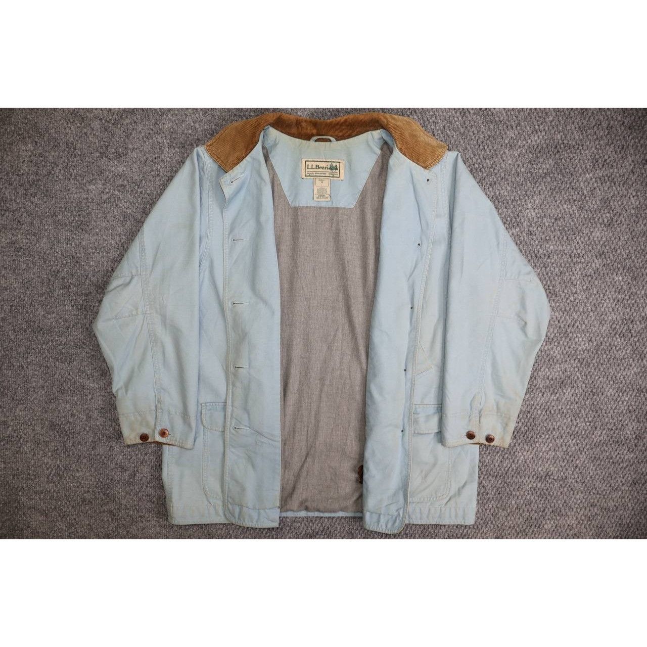 L.L. Bean VTG LL Bean Chore Jacket Women’s Size XL 1X Light Blue Size XL / US 12-14 / IT 48-50 - 4 Thumbnail