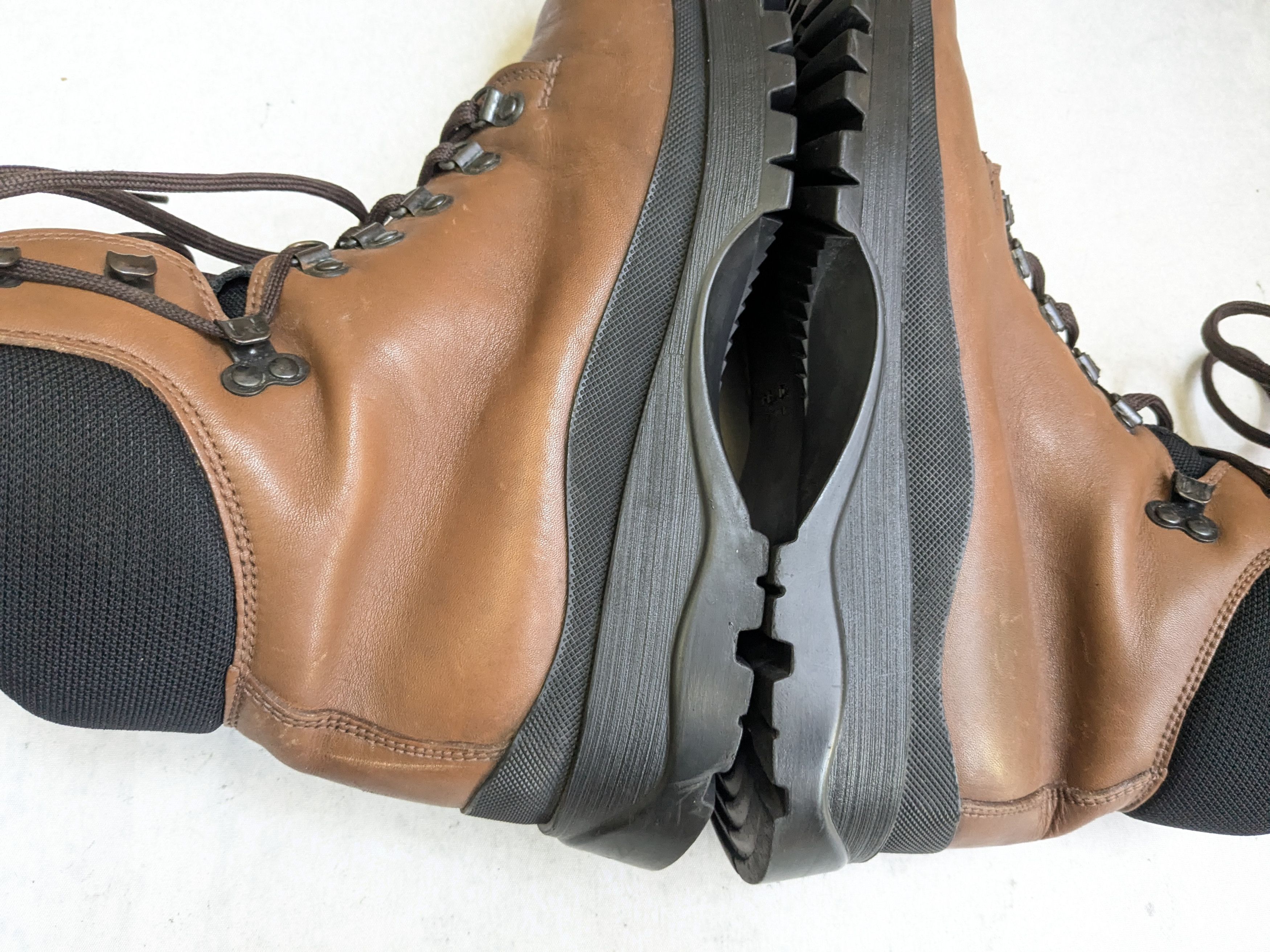 Prada Prada Combat Boots Brown 10.5 High Tops Leather Y2K Size US 10.5 / EU 43-44 - 8 Thumbnail