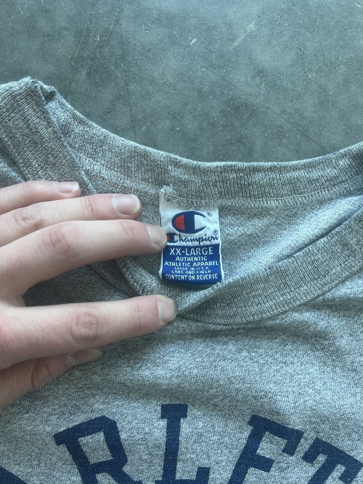 Champion × Vintage Vintage 90s Champion Carleton College Graphic Tee Size US XL / EU 56 / 4 - 7 Thumbnail