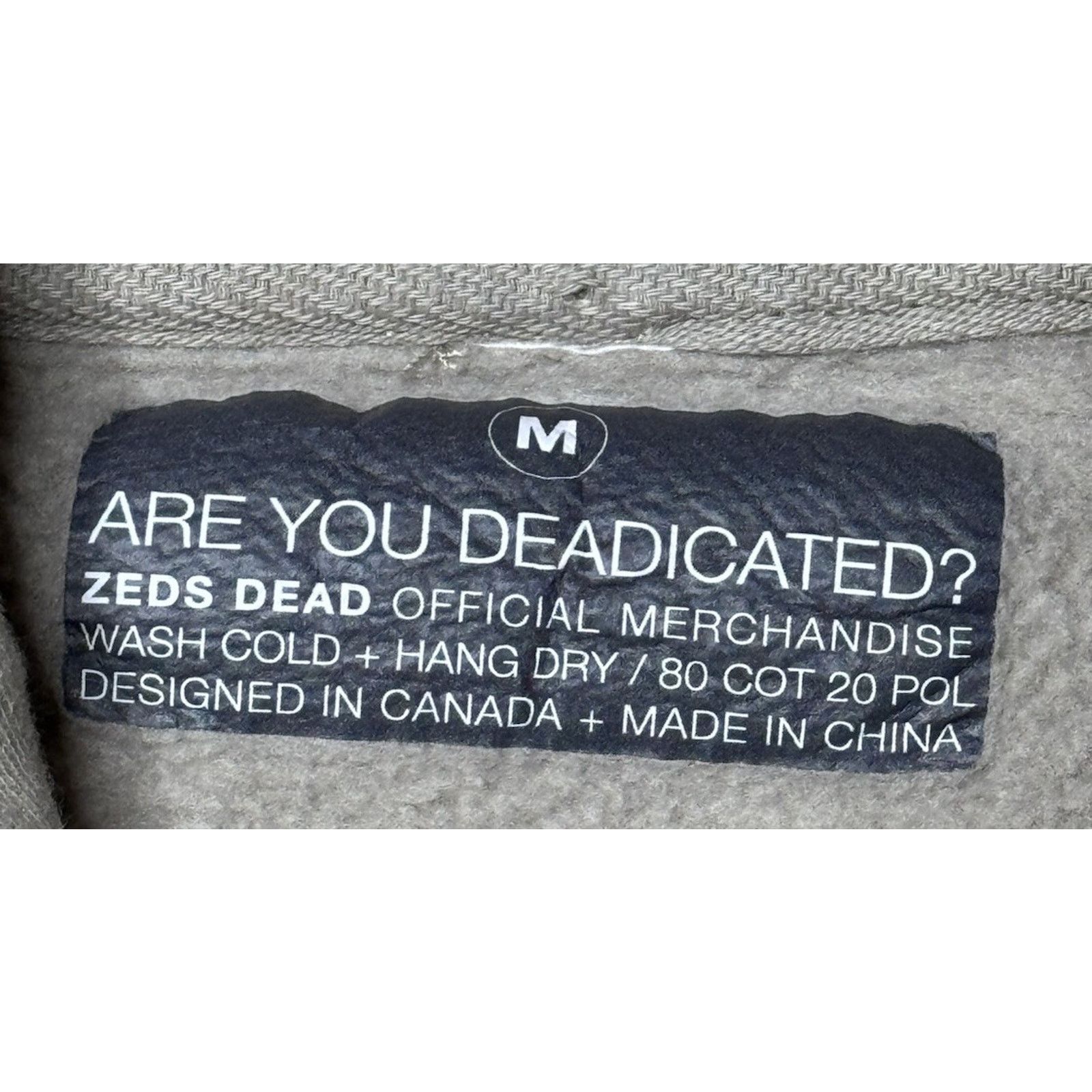 Other Zeds Dead Mycelium Pullover Hoodie Size Mens Medium Beige Size US M / EU 48-50 / 2 - 3 Thumbnail