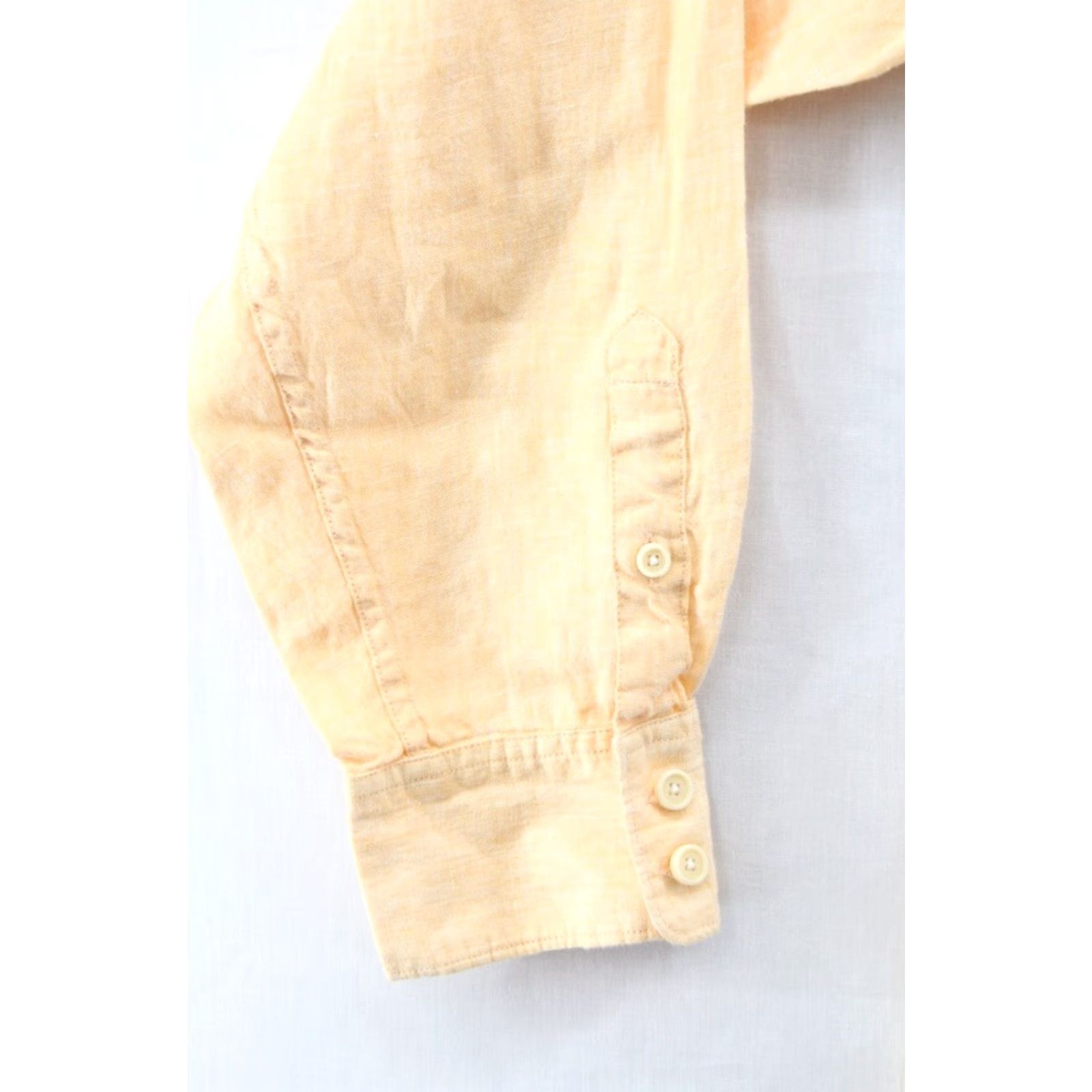 Tommy Bahama VINTAGE Tommy Bahama Linen Shirt Men's XXL Orange Long Sleeve Summer Beach Comfort Relax Size US XXL / EU 58 / 5 - 3 Thumbnail