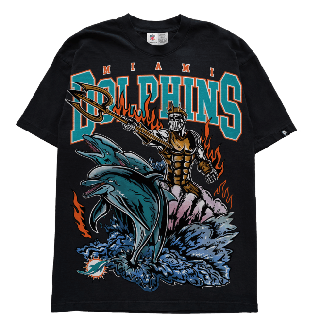 Mitchell & Ness × NFL × Warren Lotas Warren Lotas x NFL Miami Dolphins S/S Tee Size US S / EU 44-46 / 1 - 1 Thumbnail
