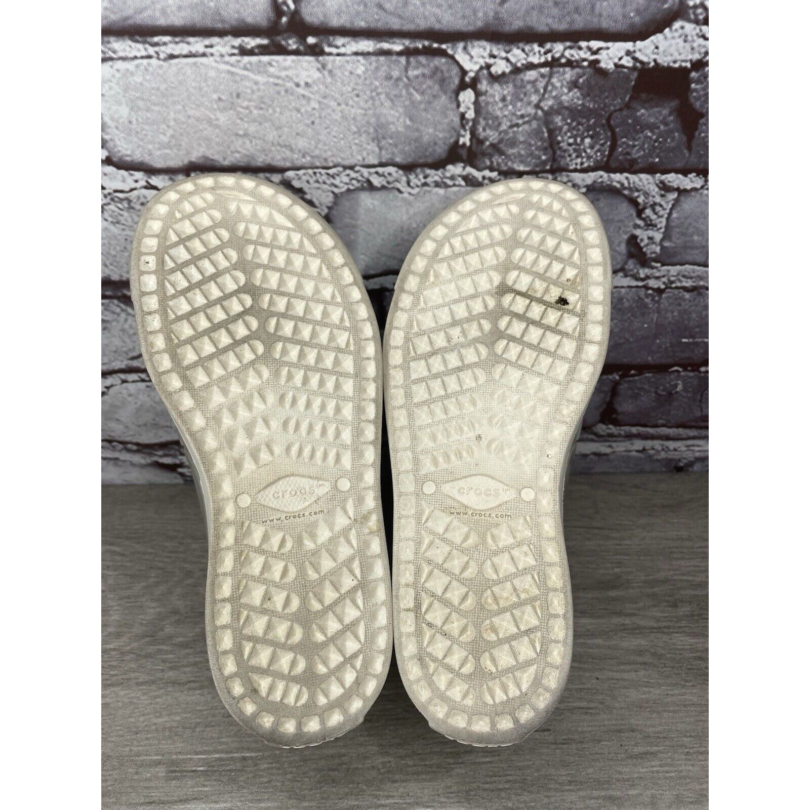 Crocs Crocs Iconic Comfort Citilane Roka Gray Perforated Loafers S Size US 5.5 / IT 35.5 - 15 Thumbnail