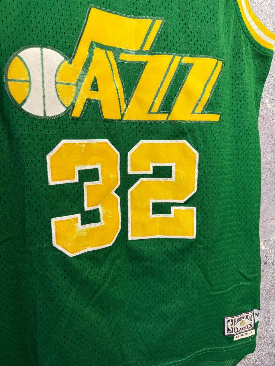 Adidas × NBA CARL MALONE Utah Jazz 2013 NBA Adidas Jersey Size US M / EU 48-50 / 2 - 7 Thumbnail