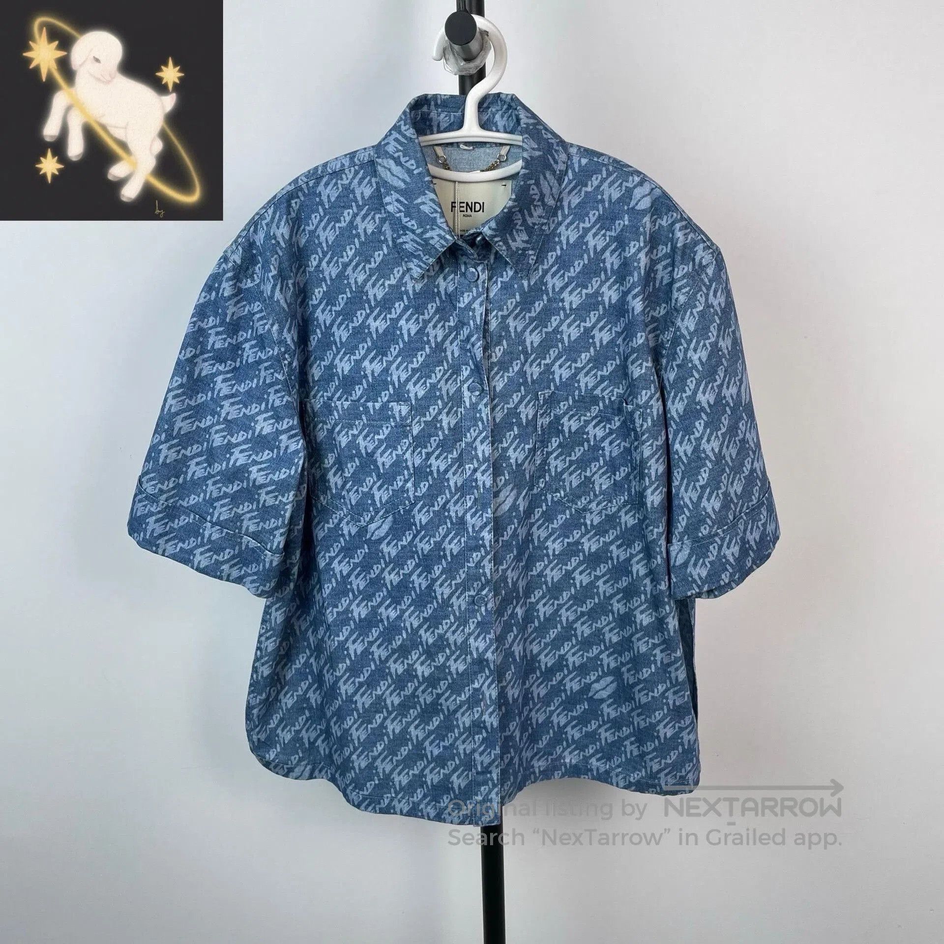 Fendi Fendi Blue All. Size US XS / EU 42 / 0 - 1 Thumbnail