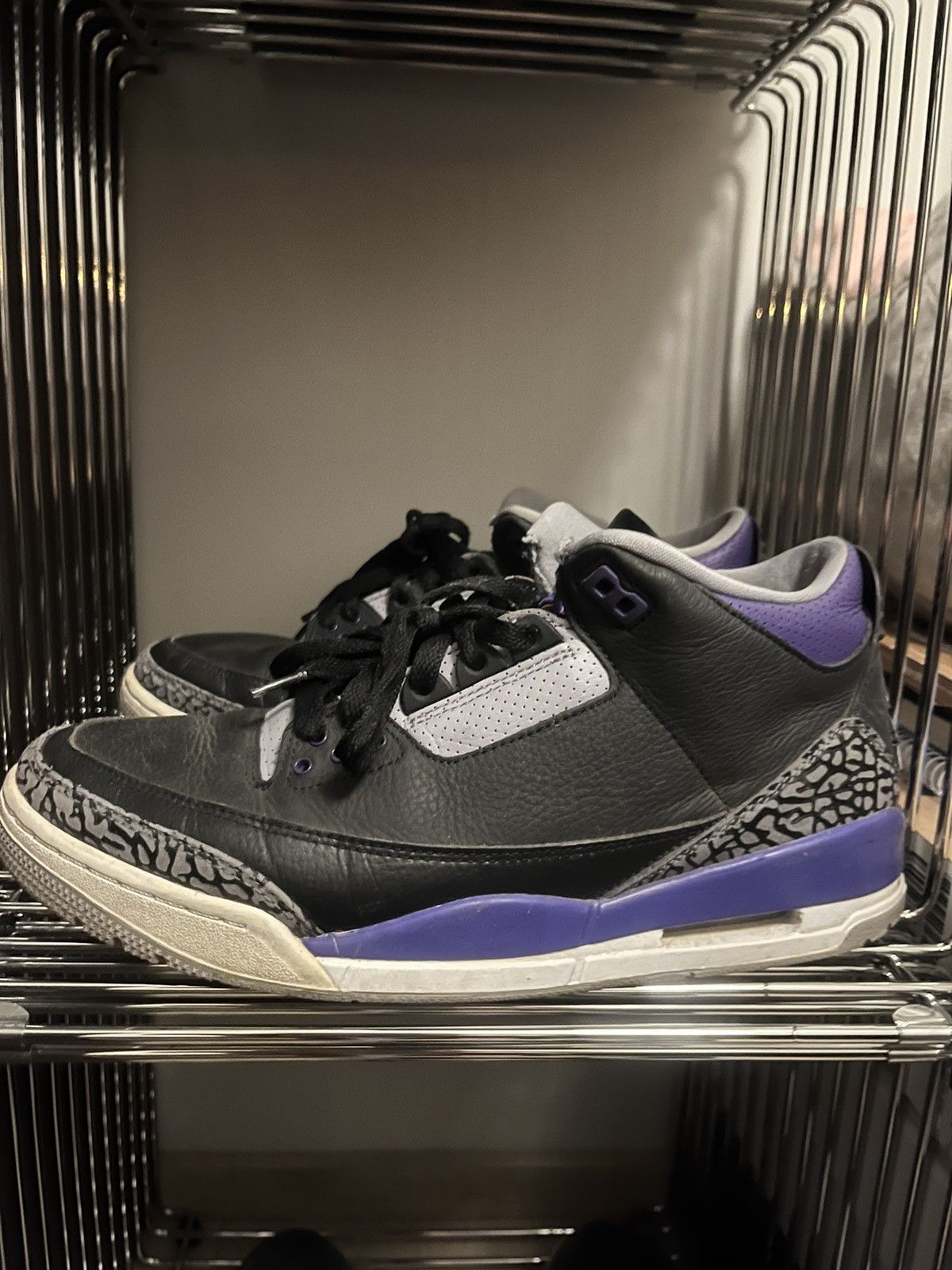 Jordan Black court purple