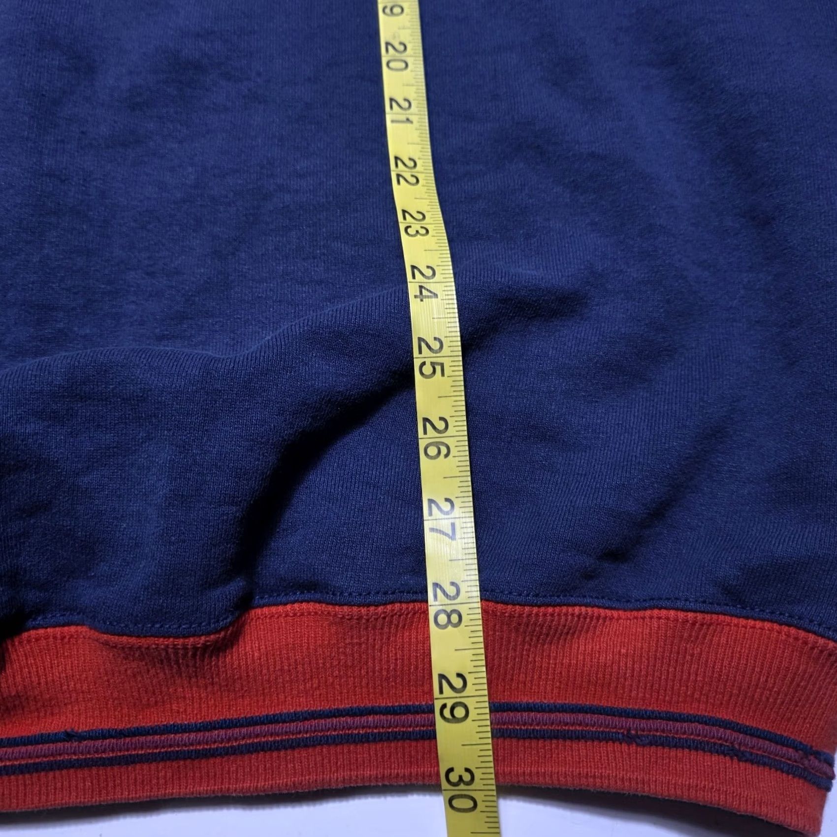 Wilson VINTAGE Wilson Sweatshirt Crewneck Blue 2XL Mens Heavyweight Made In USA 90s Small dot on sleeve Size US XXL / EU 58 / 5 - 6 Thumbnail