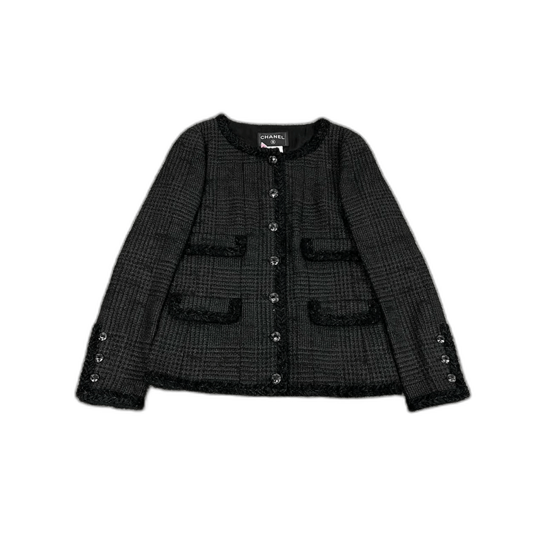 Chanel Chanel Earth Series Four-Pocket Woven Jacket Size L / US 10 / IT 46 - 1 Thumbnail