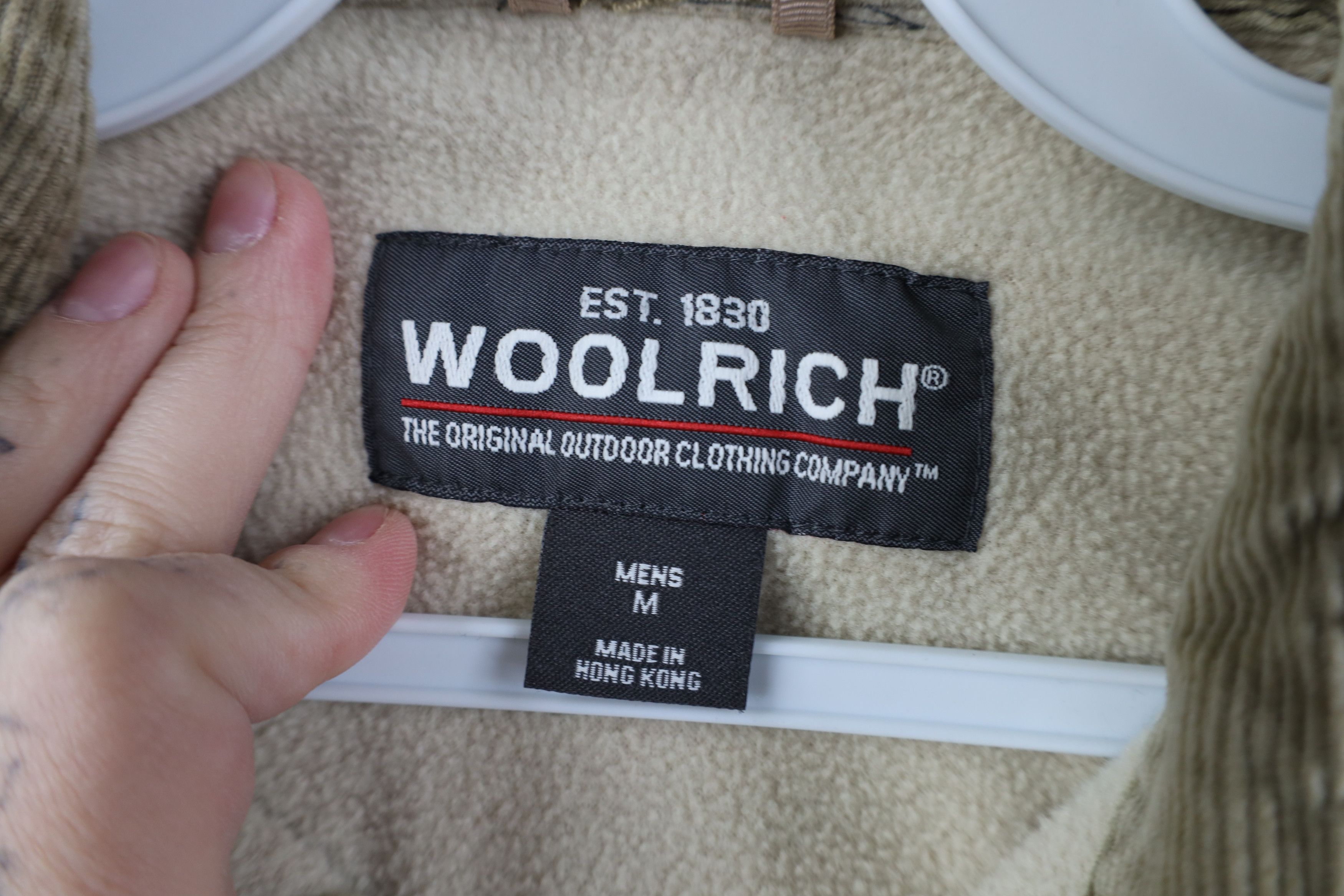 Woolrich Woolen Mills Vintage 90s Y2K Woolrich Lined Corduroy Button Shirt Jacket Size US M / EU 48-50 / 2 - 8 Thumbnail