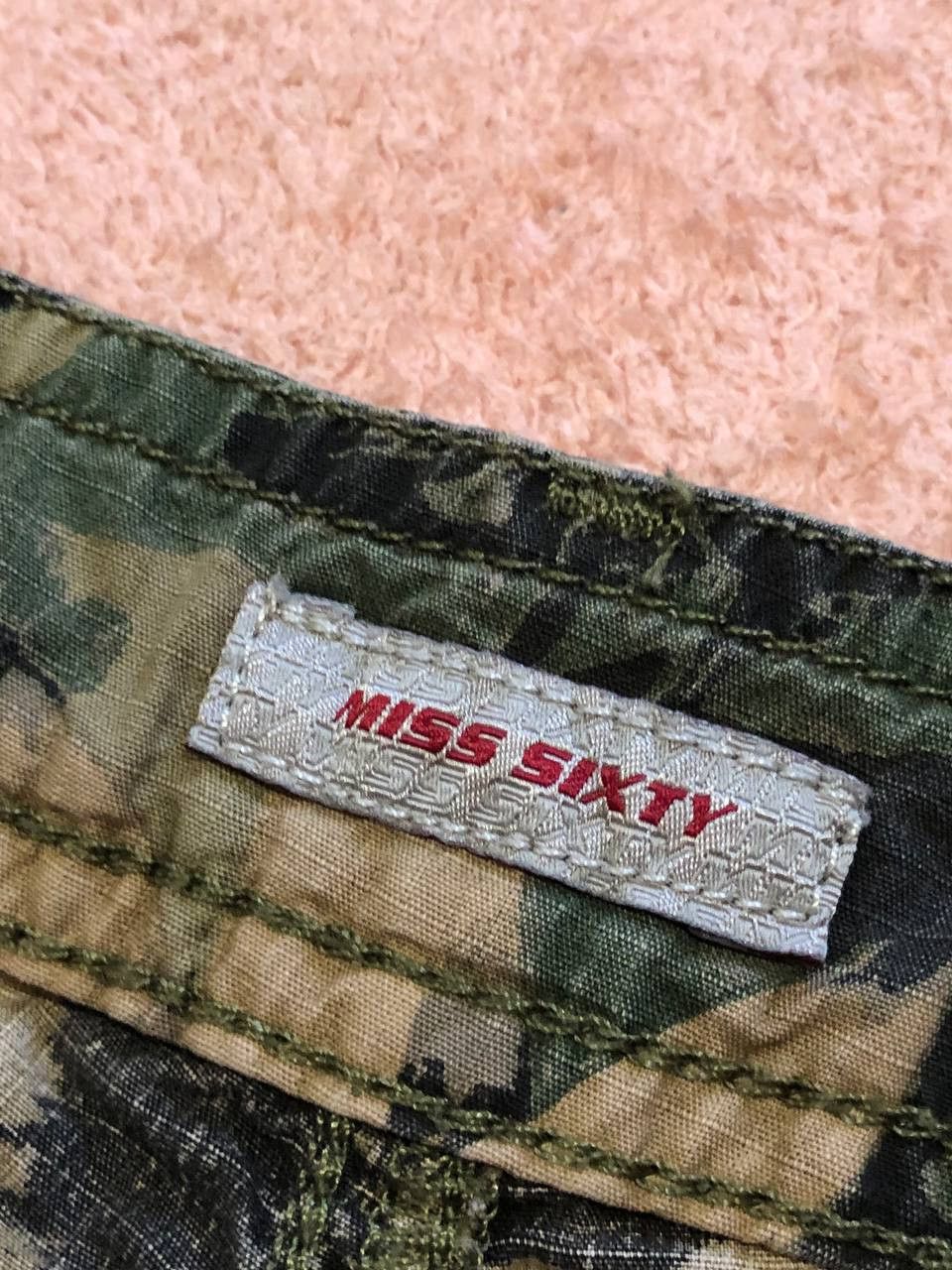 Miss Sixty Vintage Miss Sixty Cargo Y2K Print Pants Size 33 Size 33" - 3 Thumbnail