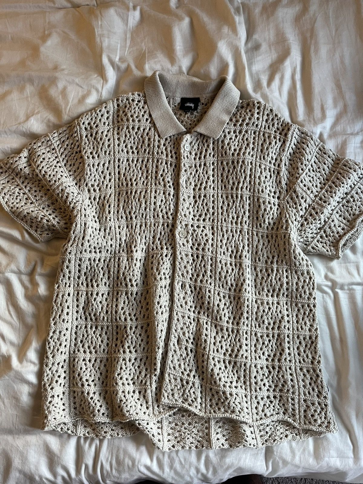 Stussy Crotchet top Size US L / EU 52-54 / 3 - 1 Thumbnail
