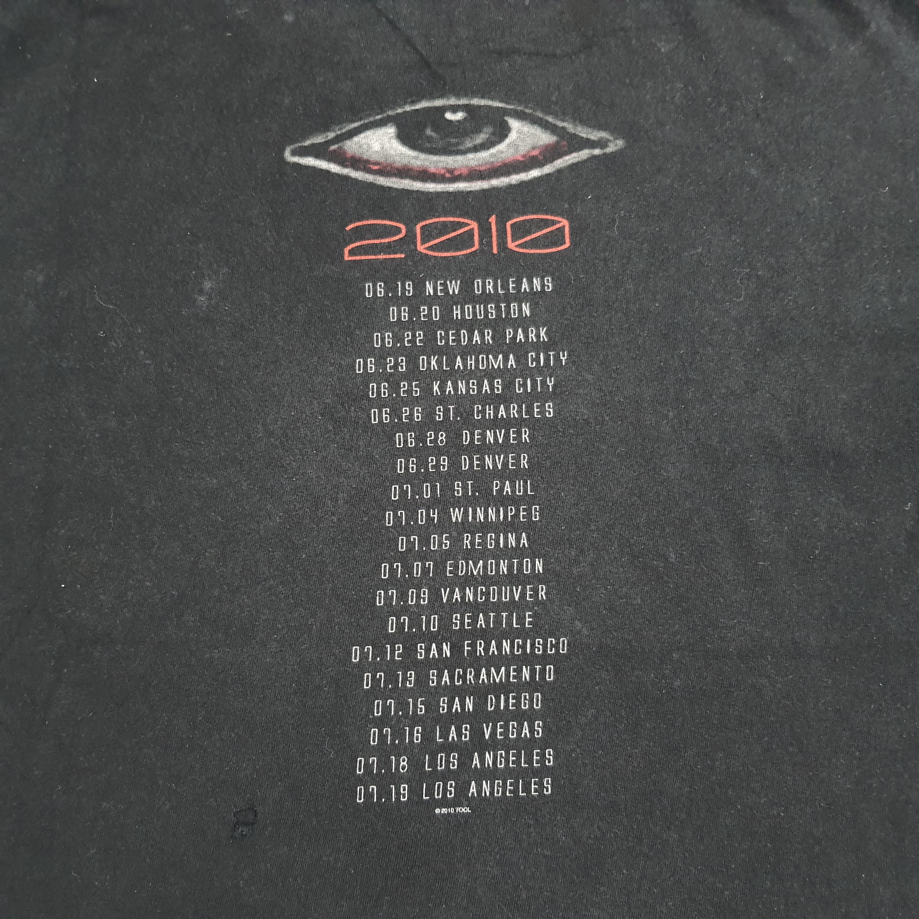 Other TOOL Rock Band Tour T-shirt Size US XL / EU 56 / 4 - 4 Thumbnail