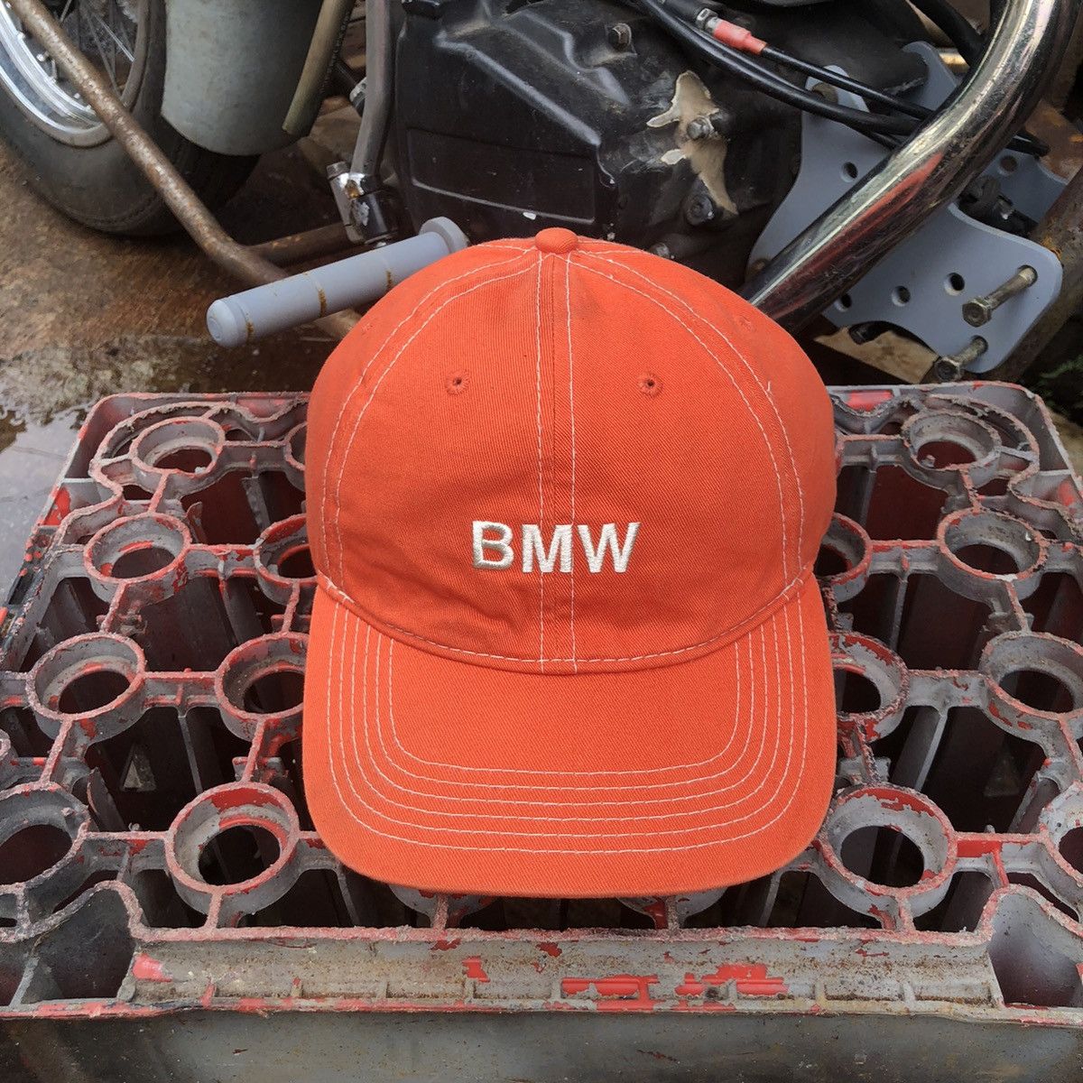 Vintage BMW Lifestyle Racing Hat Size ONE SIZE - 2 Thumbnail