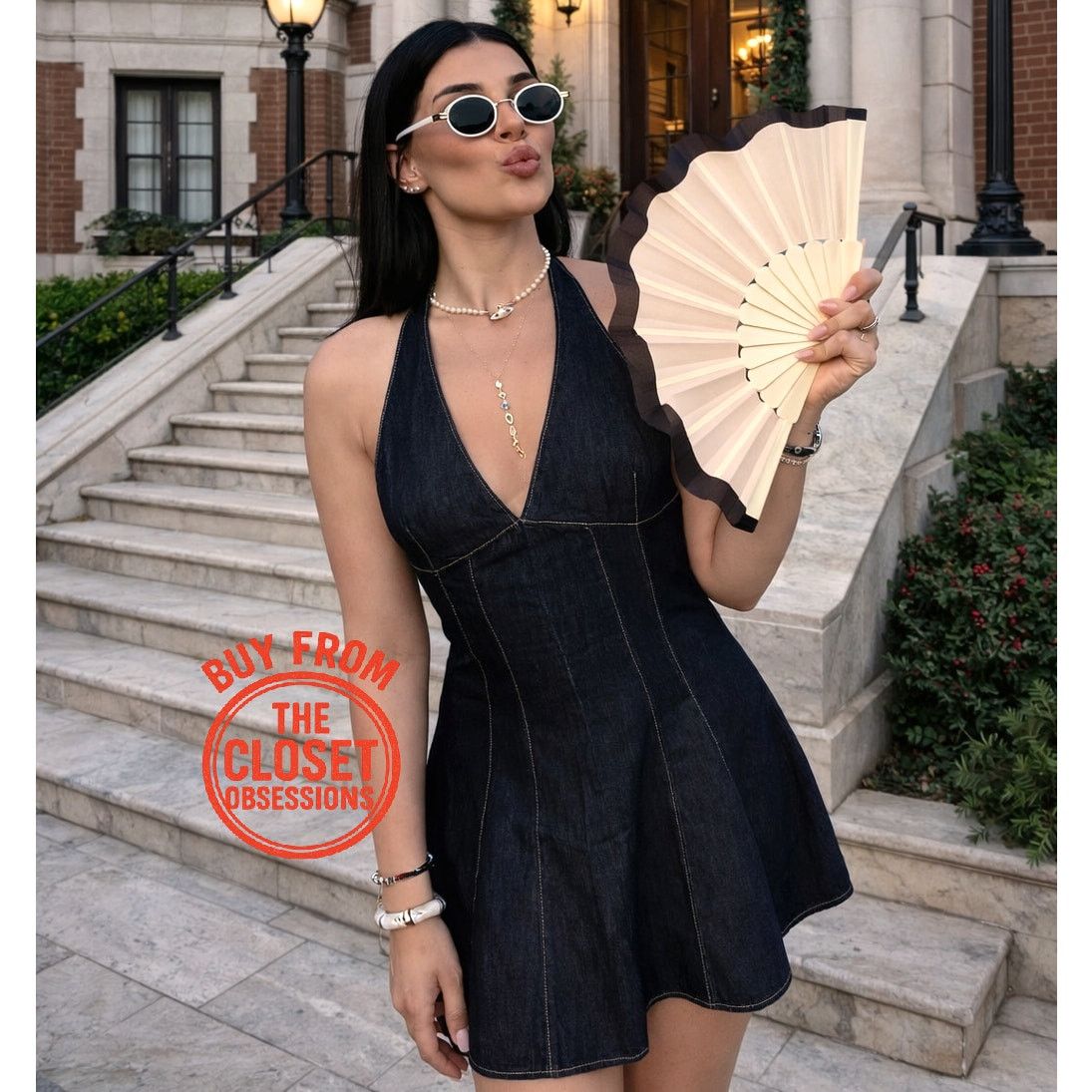 ZARA BLOGGER FAVE!!! Halter Neck Mini Dress NWT (L)