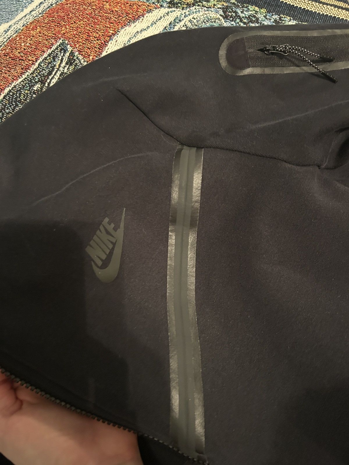 Nike New black Nike Tech Size US L / EU 52-54 / 3 - 2 Thumbnail