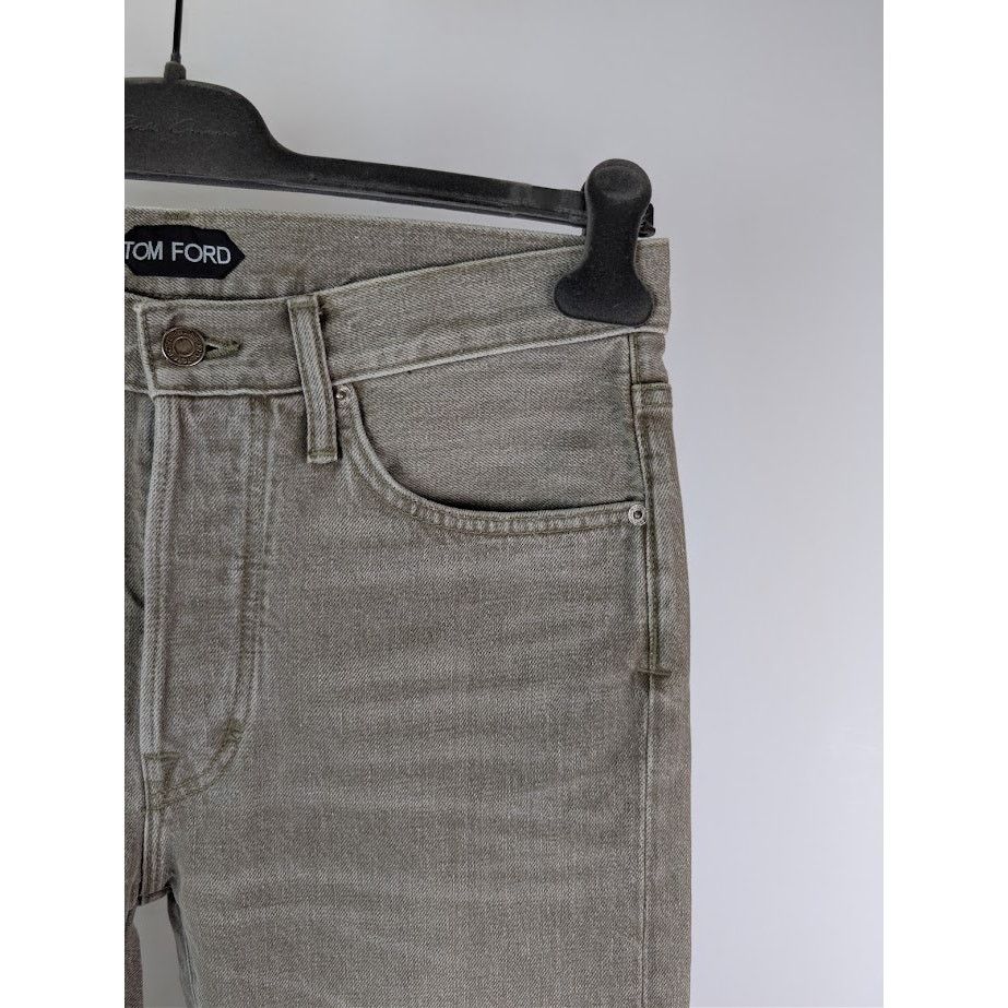 Tom Ford o1rshd1 Denim Jeans in Khaki Size US 30 / EU 46 - 7 Thumbnail