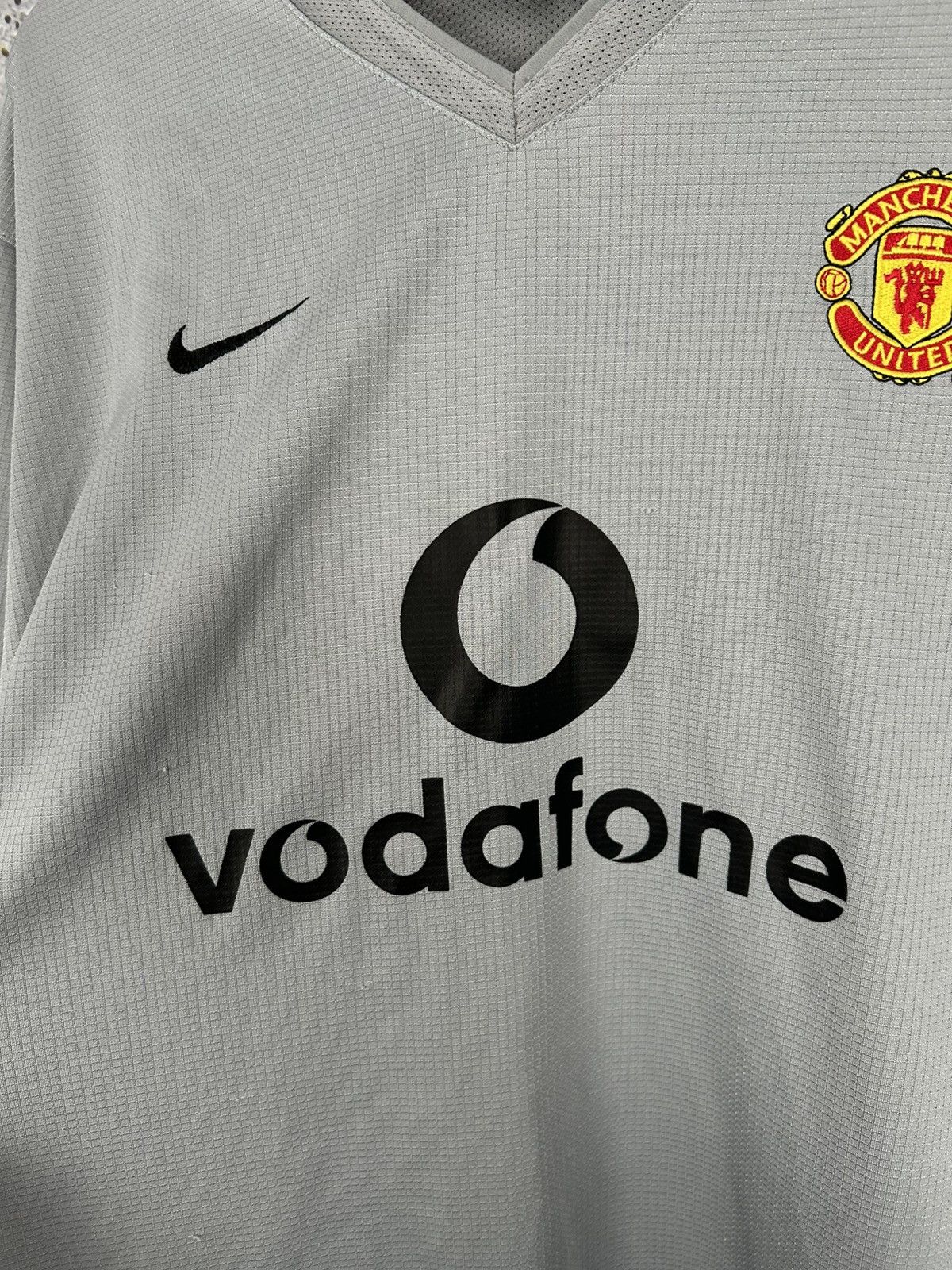 Nike Vintage Nike Manchester United Vodafone Soccer Jersey Rare Size US XL / EU 56 / 4 - 4 Thumbnail