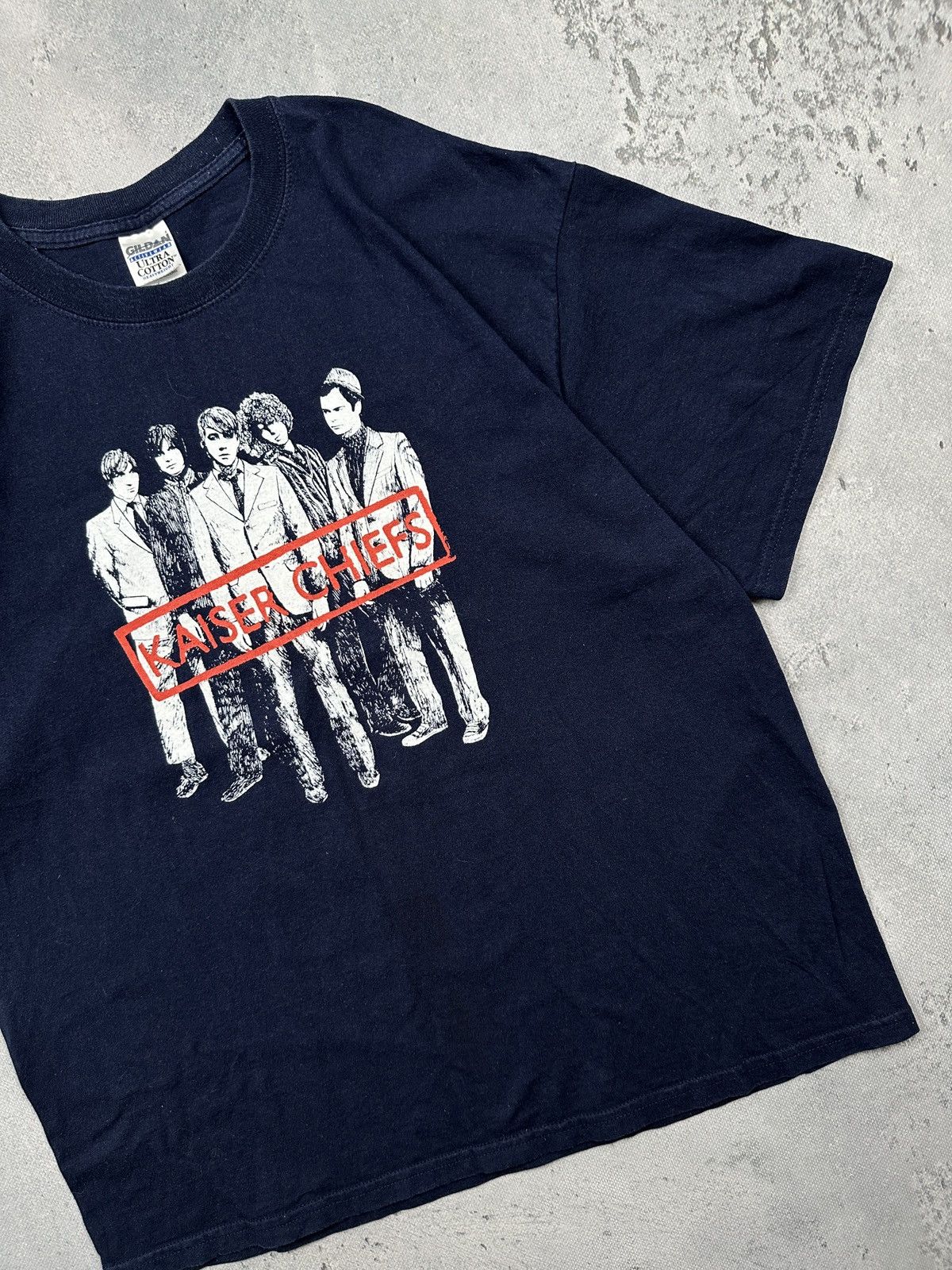 Band Tees Vintage 2006 Kaiser Chiefs Tour Band Tee Navy XL Size US XL / EU 56 / 4 - 7 Thumbnail