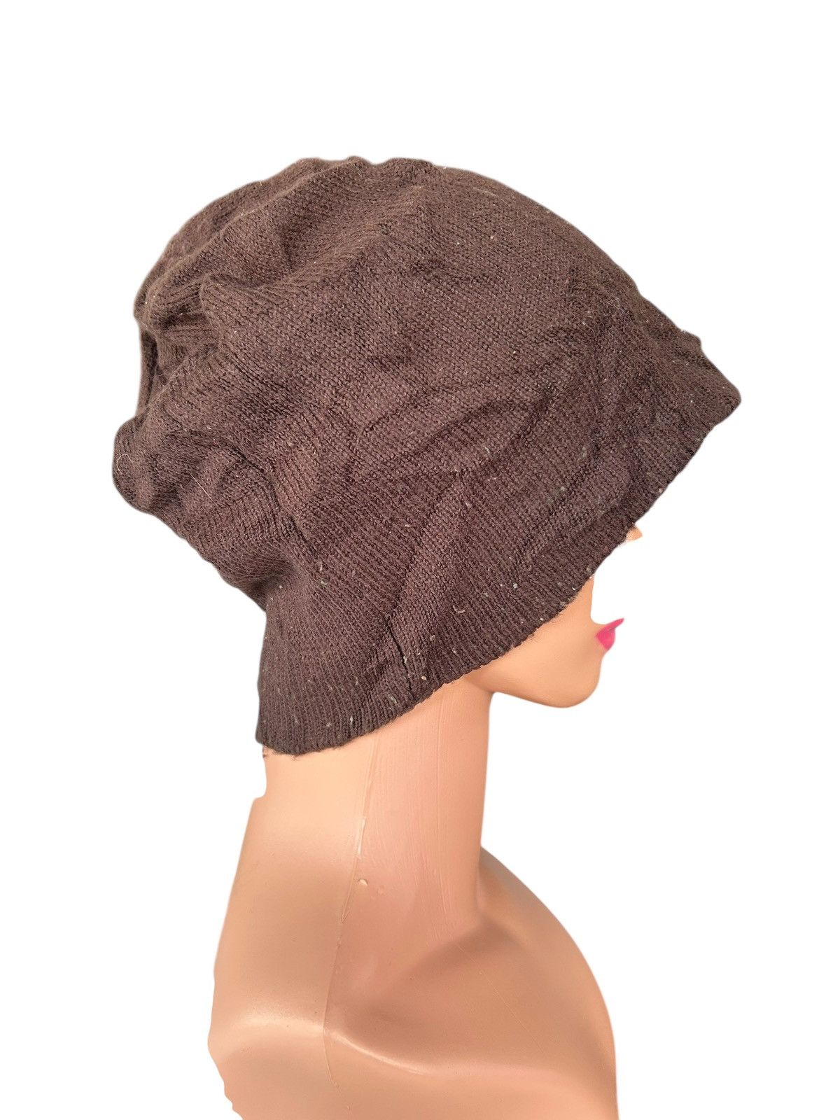 Japanese Brand × Kapital × Vintage Skull Danger Sunfaded Style Hairy Beanie Hats Size ONE SIZE - 5 Thumbnail