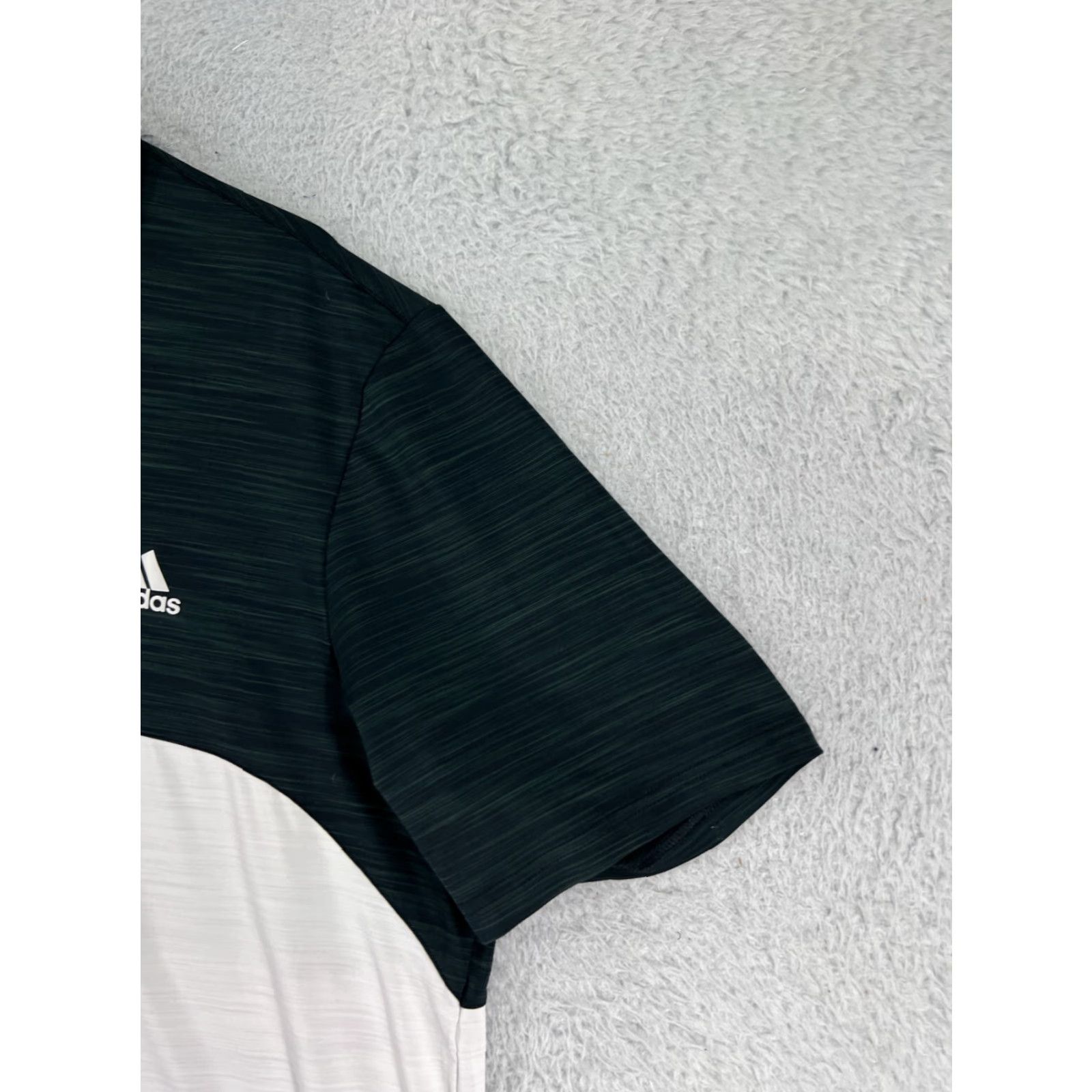 Adidas adidas Golf Polo Shirt Mens L Gray Black 100% Polyester Polo Golf Size US L / EU 52-54 / 3 - 6 Thumbnail