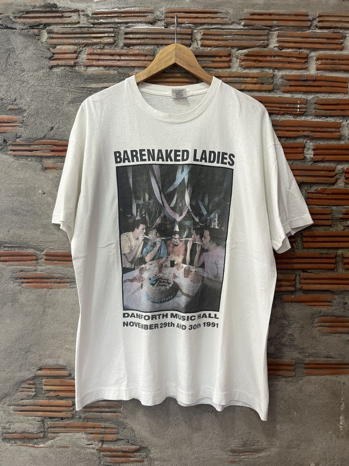 Band Tees Vtg BARENAKED LADIES Danforth Music Hall 1991’s Tshirt Size US XL / EU 56 / 4 - 2 Thumbnail