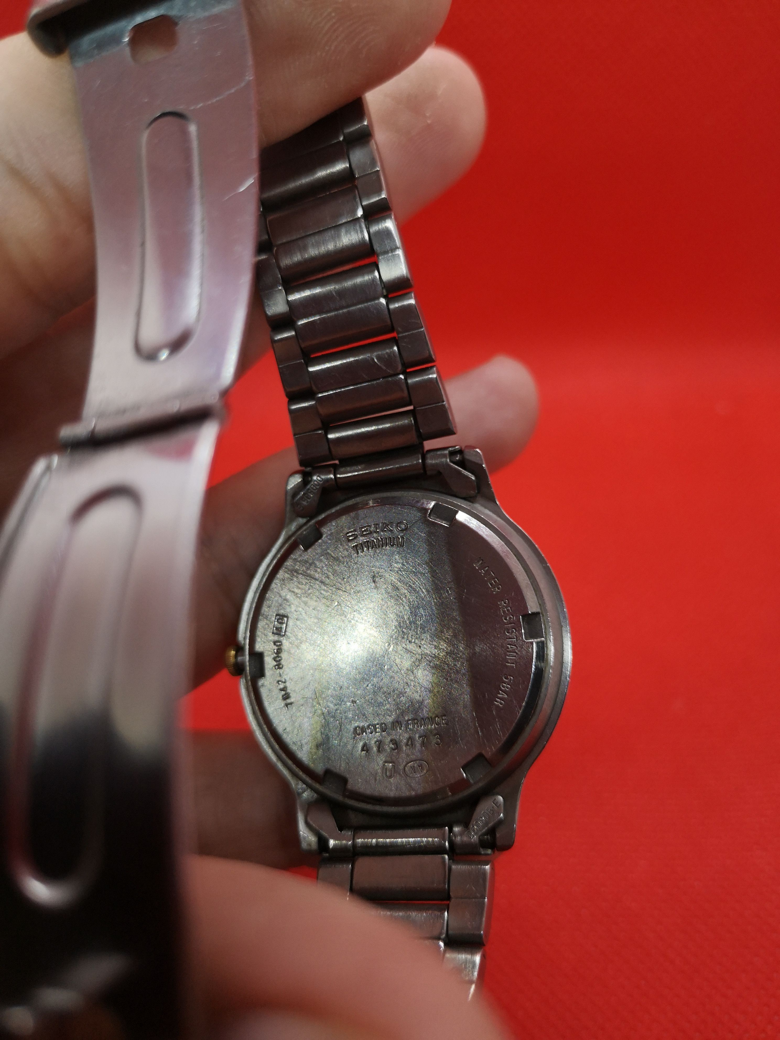 Japanese Brand Vintage SEIKO Spirit Titanium Size ONE SIZE - 9 Thumbnail