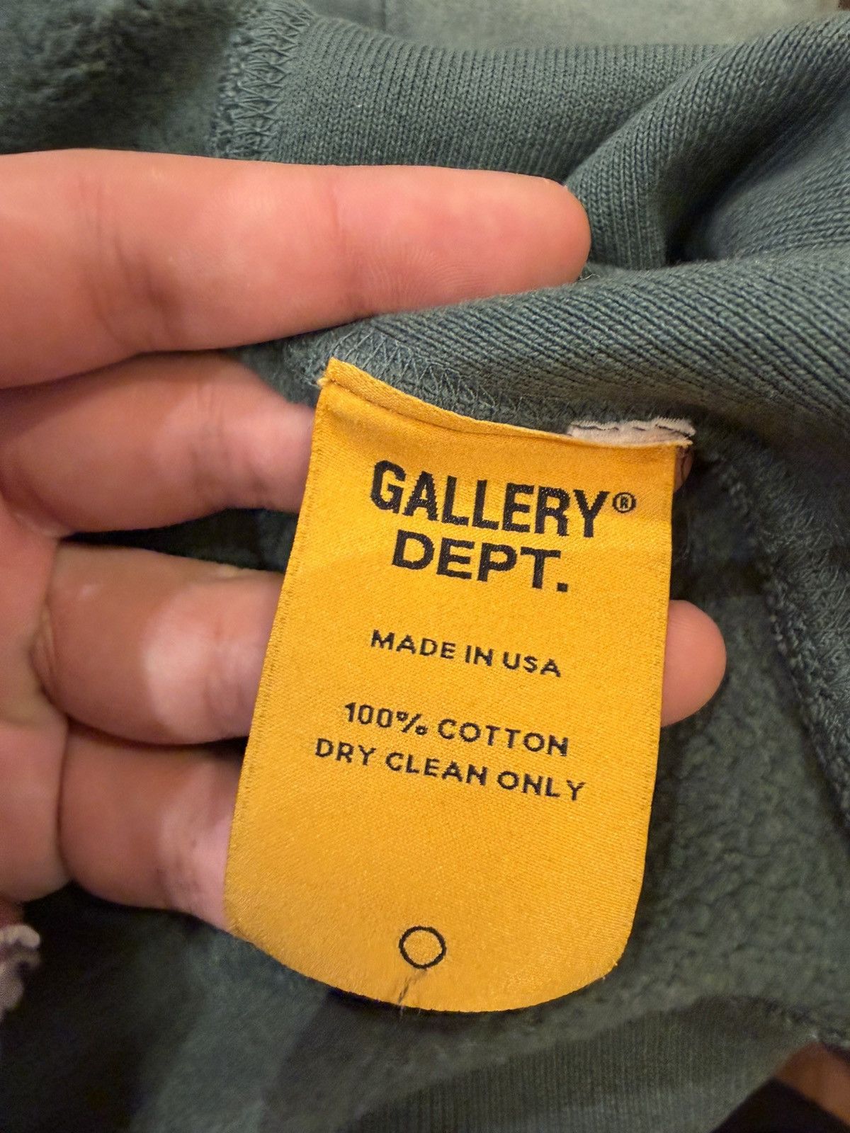 Gallery Dept. Gallery Dept. Paint Splatter Hoodie - Washed Green Size US L / EU 52-54 / 3 - 5 Thumbnail