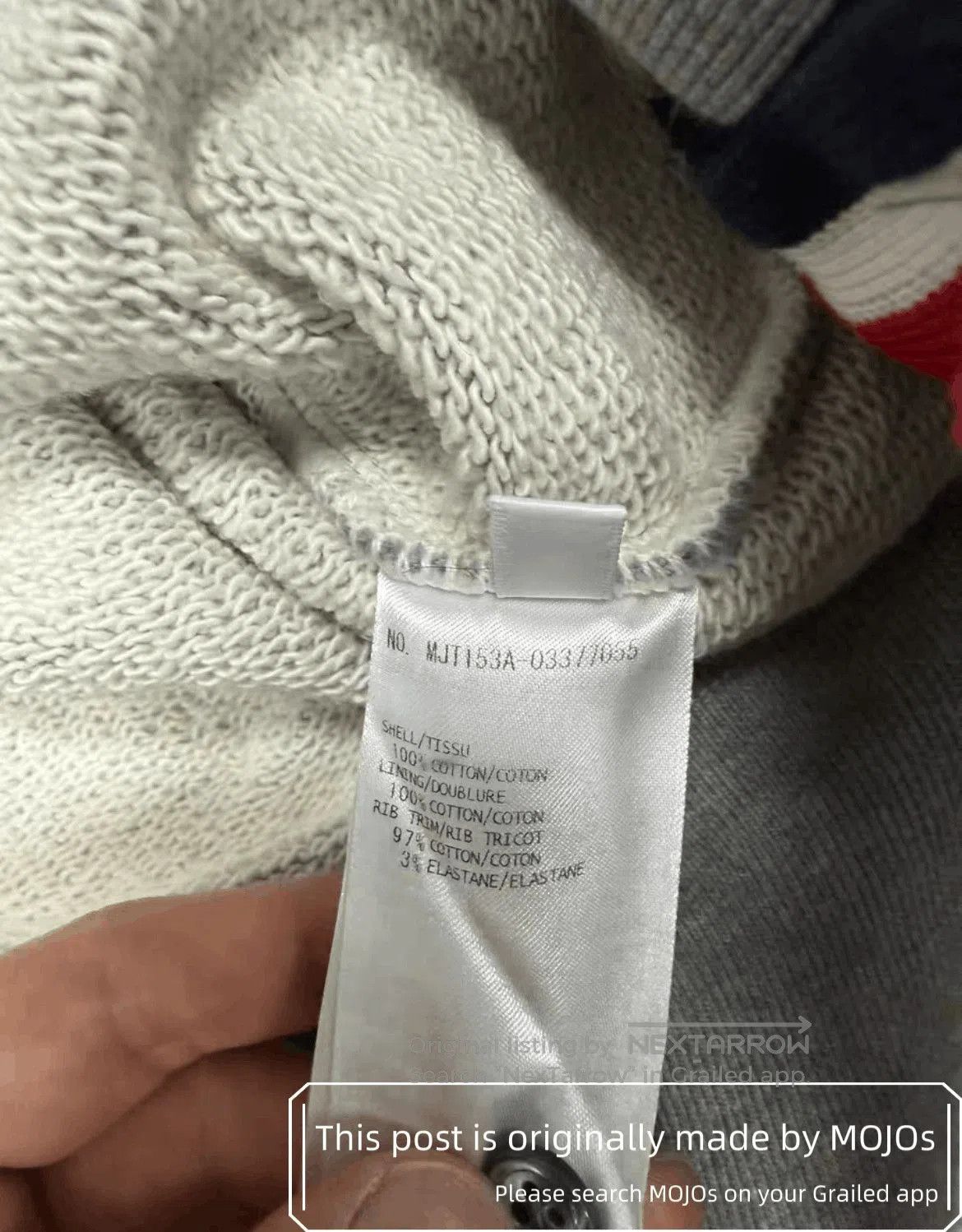 Thom Browne Sz 2 Thom Browne Back Triple Stripe Hoodie. Size US M / EU 48-50 / 2 - 5 Thumbnail