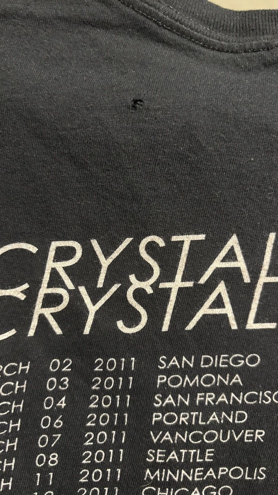 Band Tees Crystal Castles (ll) Album Tee Size US S / EU 44-46 / 1 - 5 Thumbnail