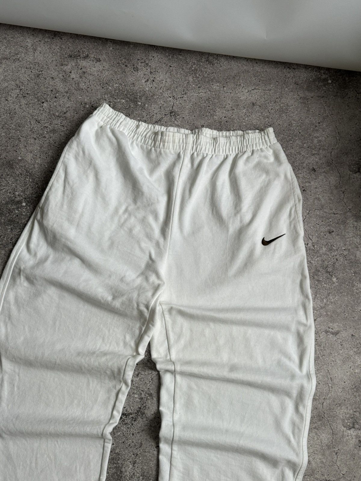 Nike × Vintage Vintage Nike Y2K baggy white oversized sport pants Size US 32 / EU 48 - 10 Thumbnail